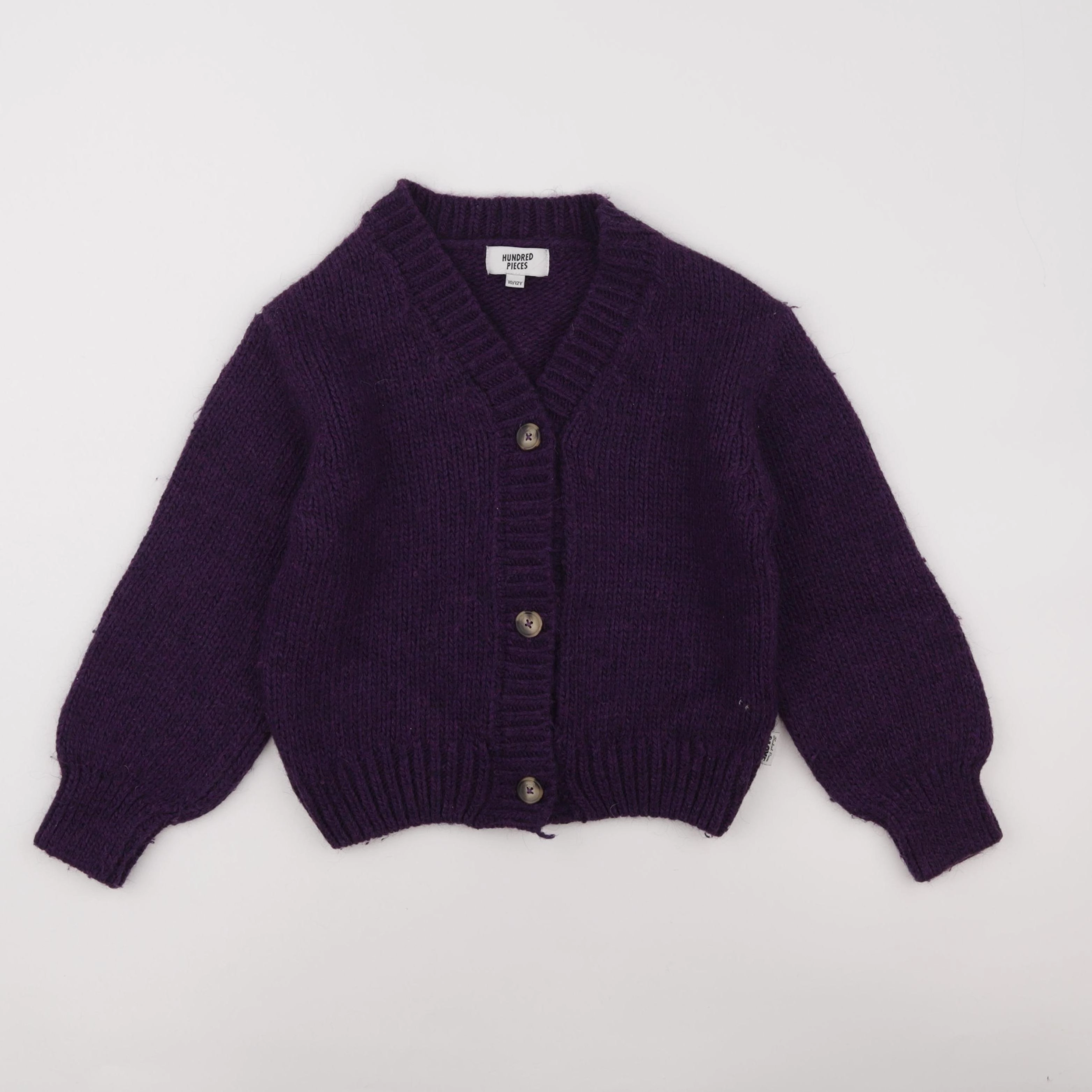 Hundred Pieces - gilet violet - 10/12 ans