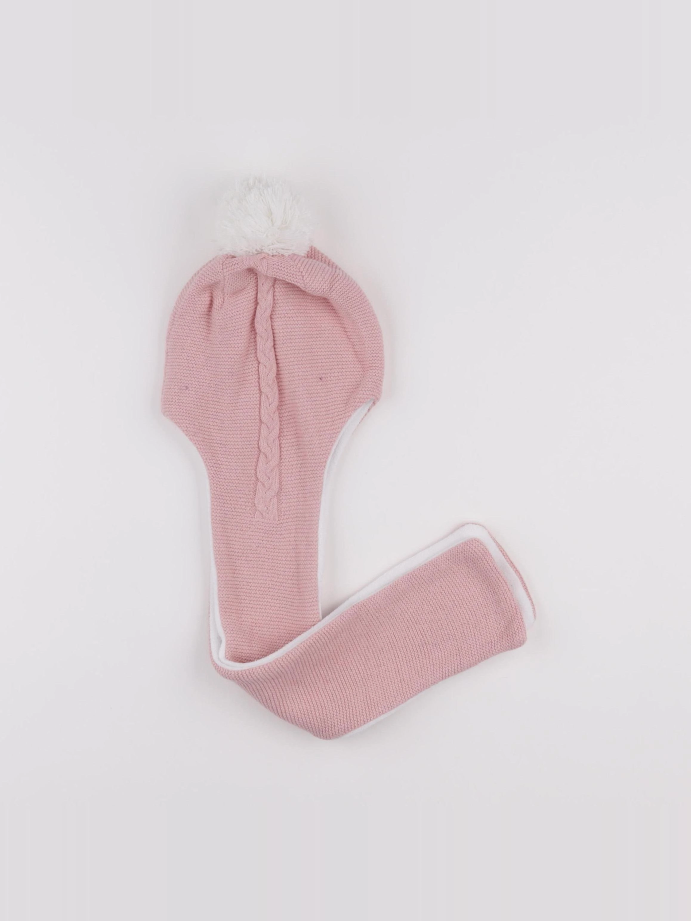 Cyrillus - cagoule rose - 24/36 mois
