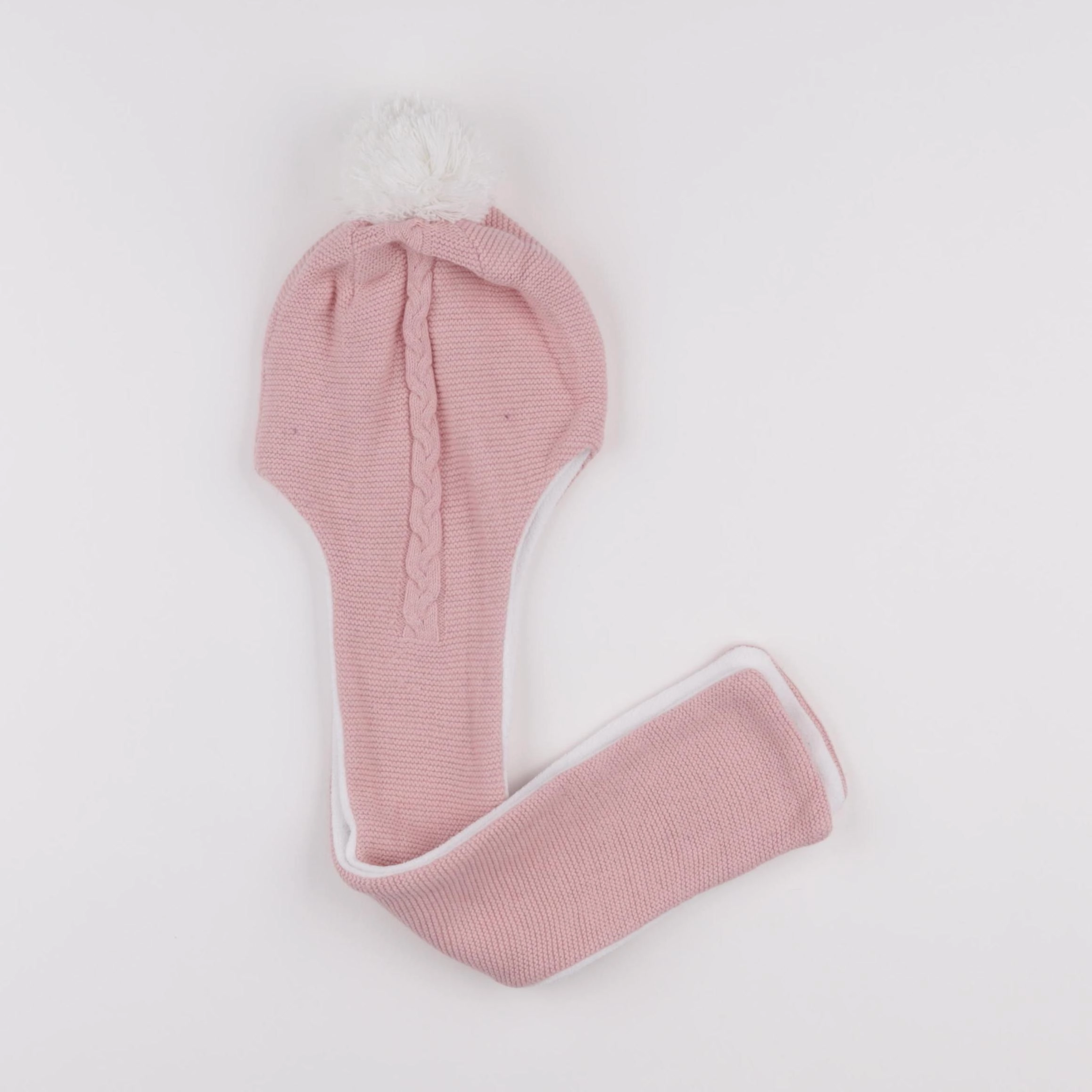 Cyrillus - cagoule rose - 24/36 mois