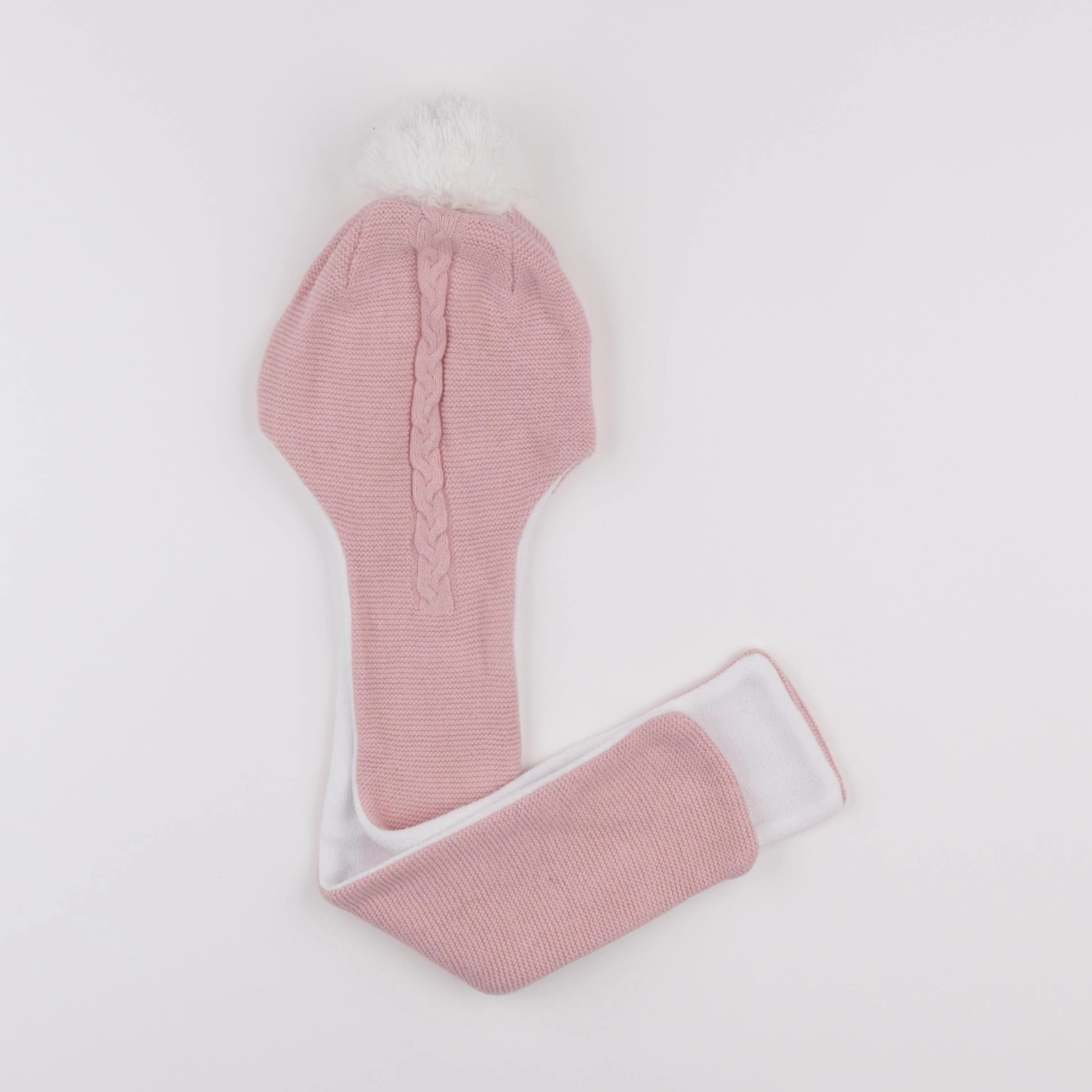 Cyrillus - cagoule rose - 24/36 mois