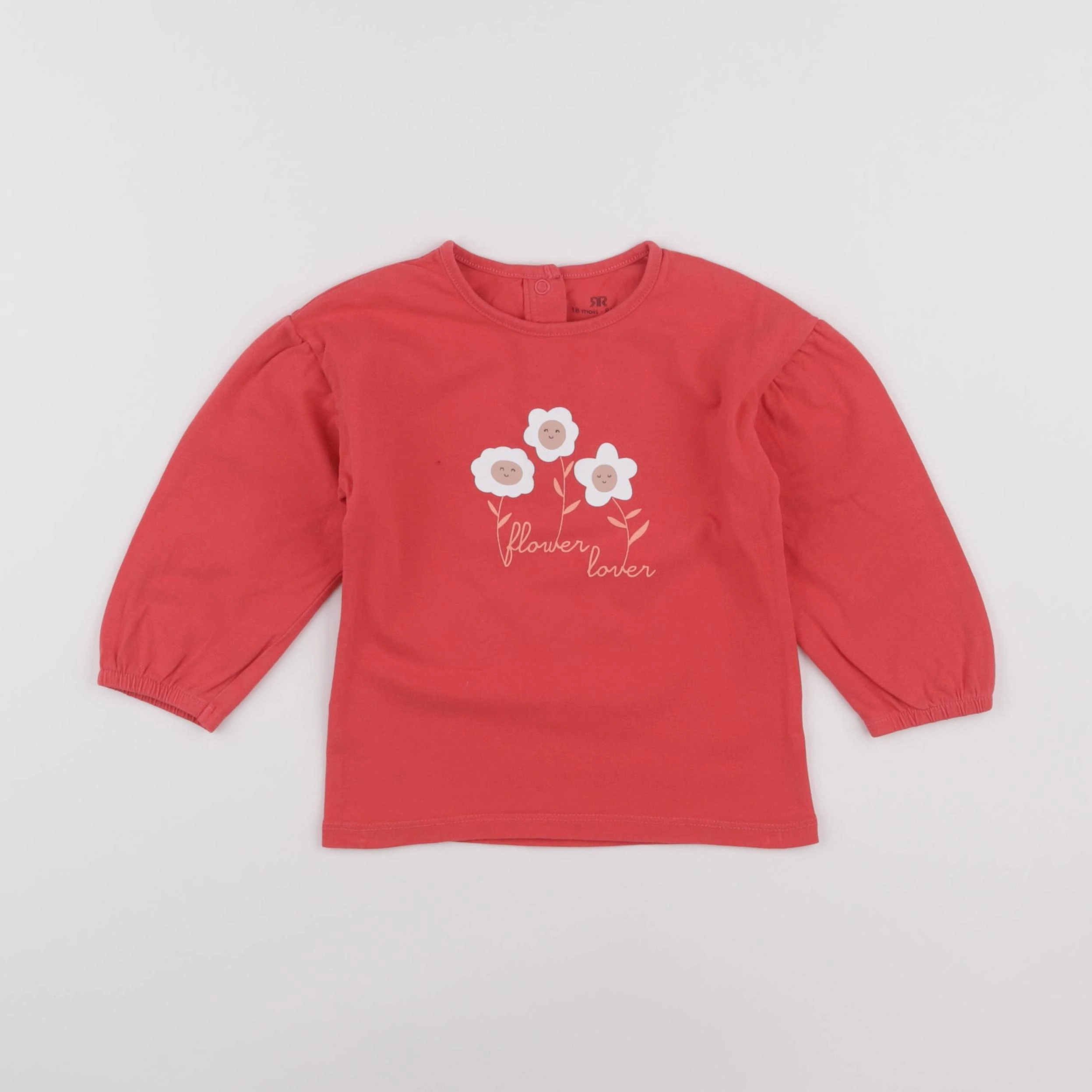 La Redoute - tee-shirt rouge - 18 mois