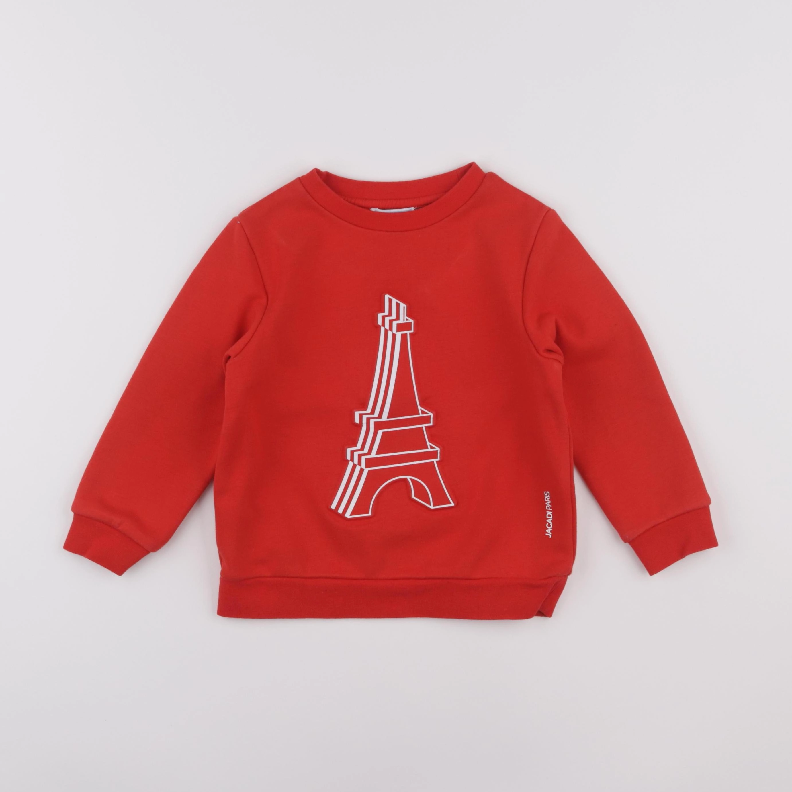 Jacadi - sweat rouge - 4 ans