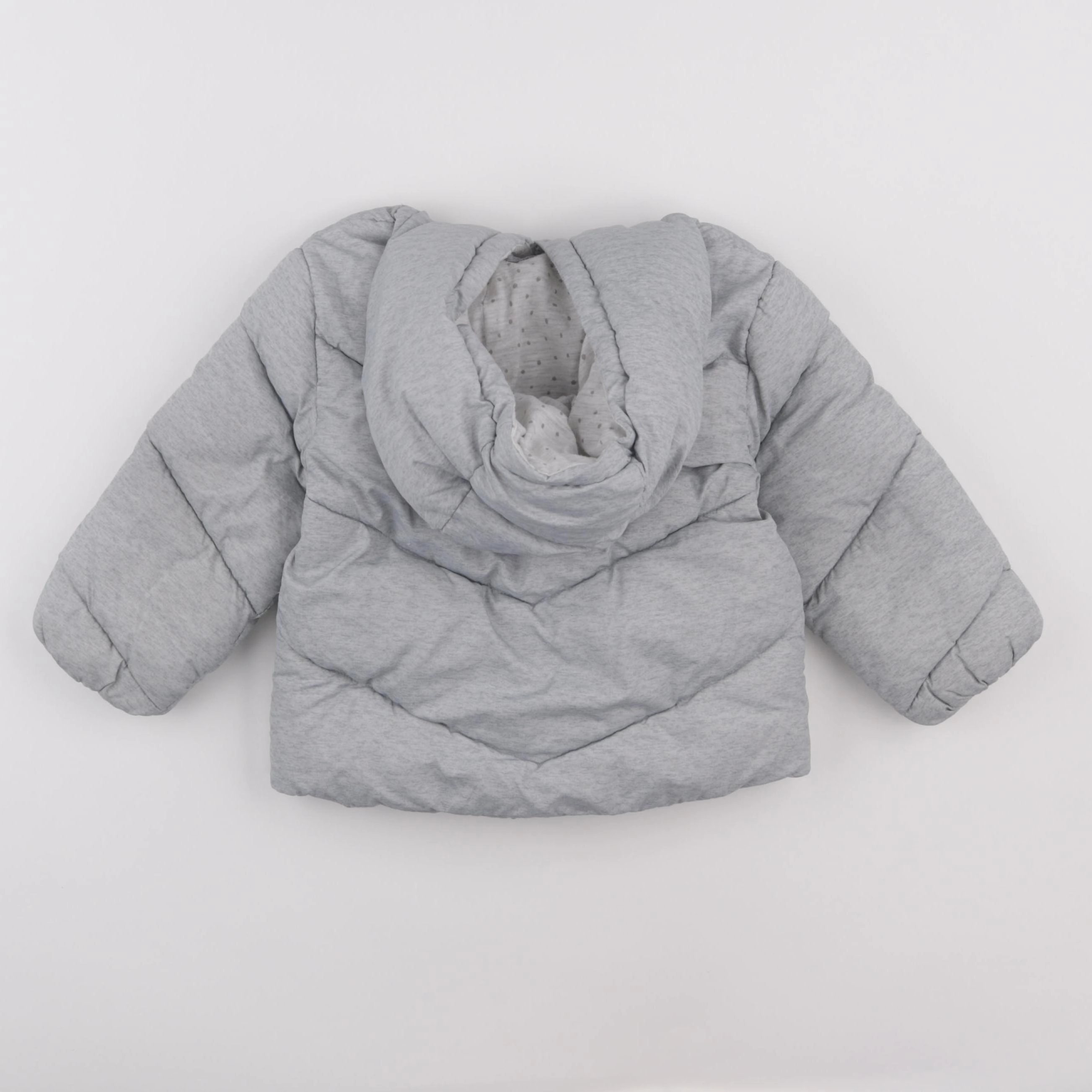 Mango - doudoune gris - 18/24 mois