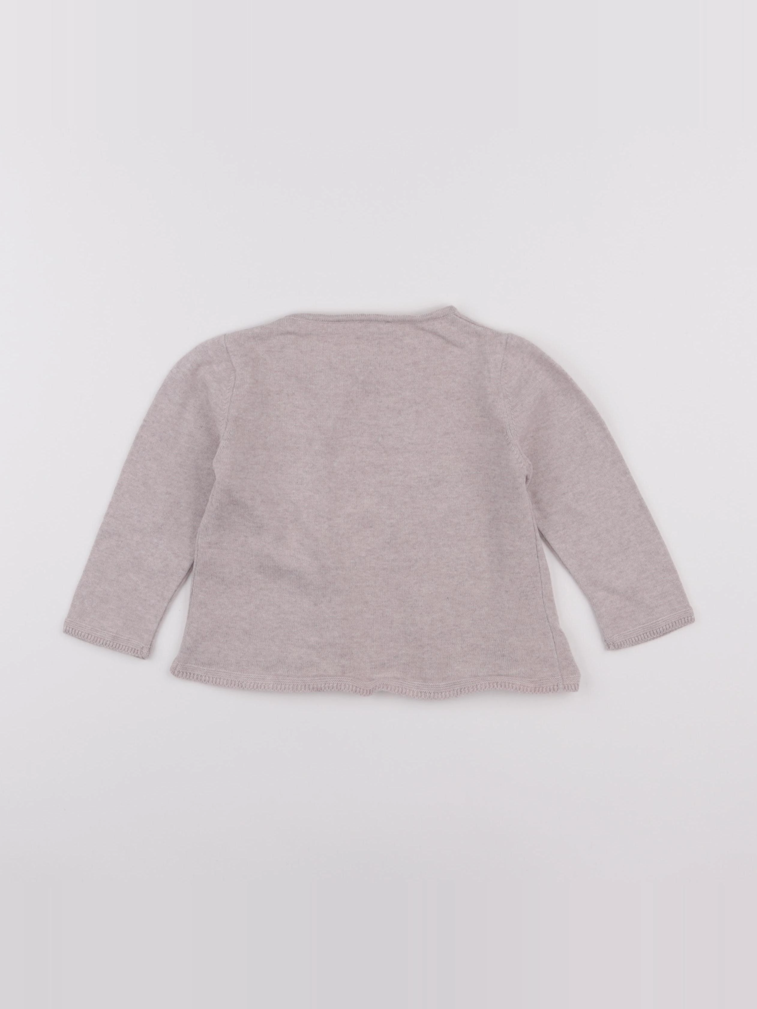 Natalys - gilet rose - 36 mois