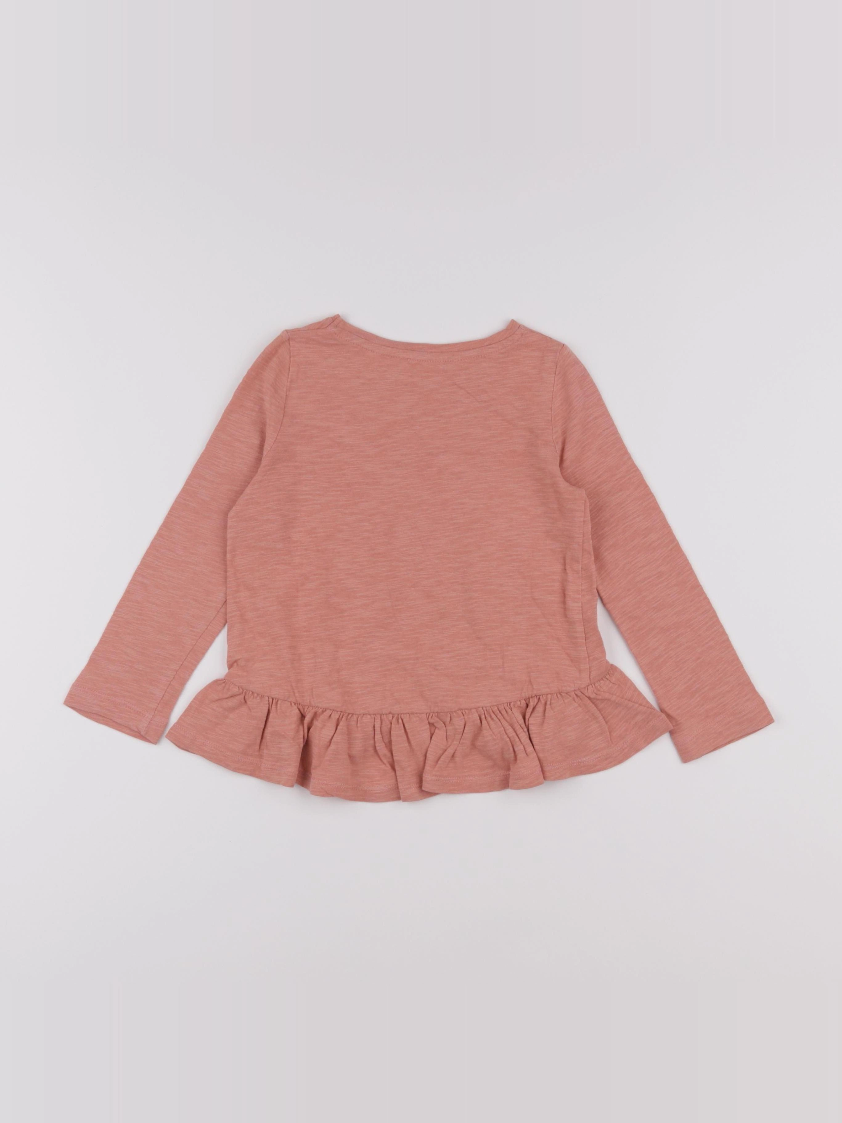 Monoprix - tee-shirt rose - 3 ans
