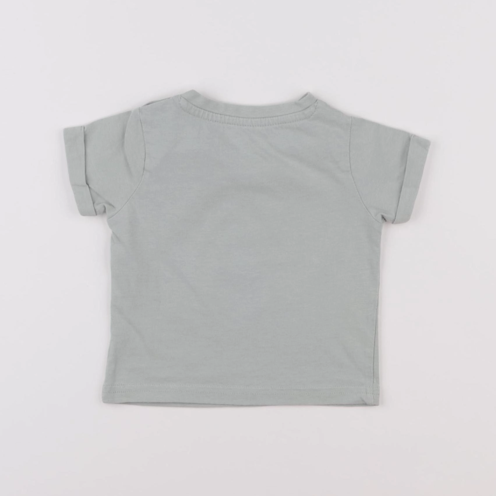 Vertbaudet - tee-shirt vert - 6 mois