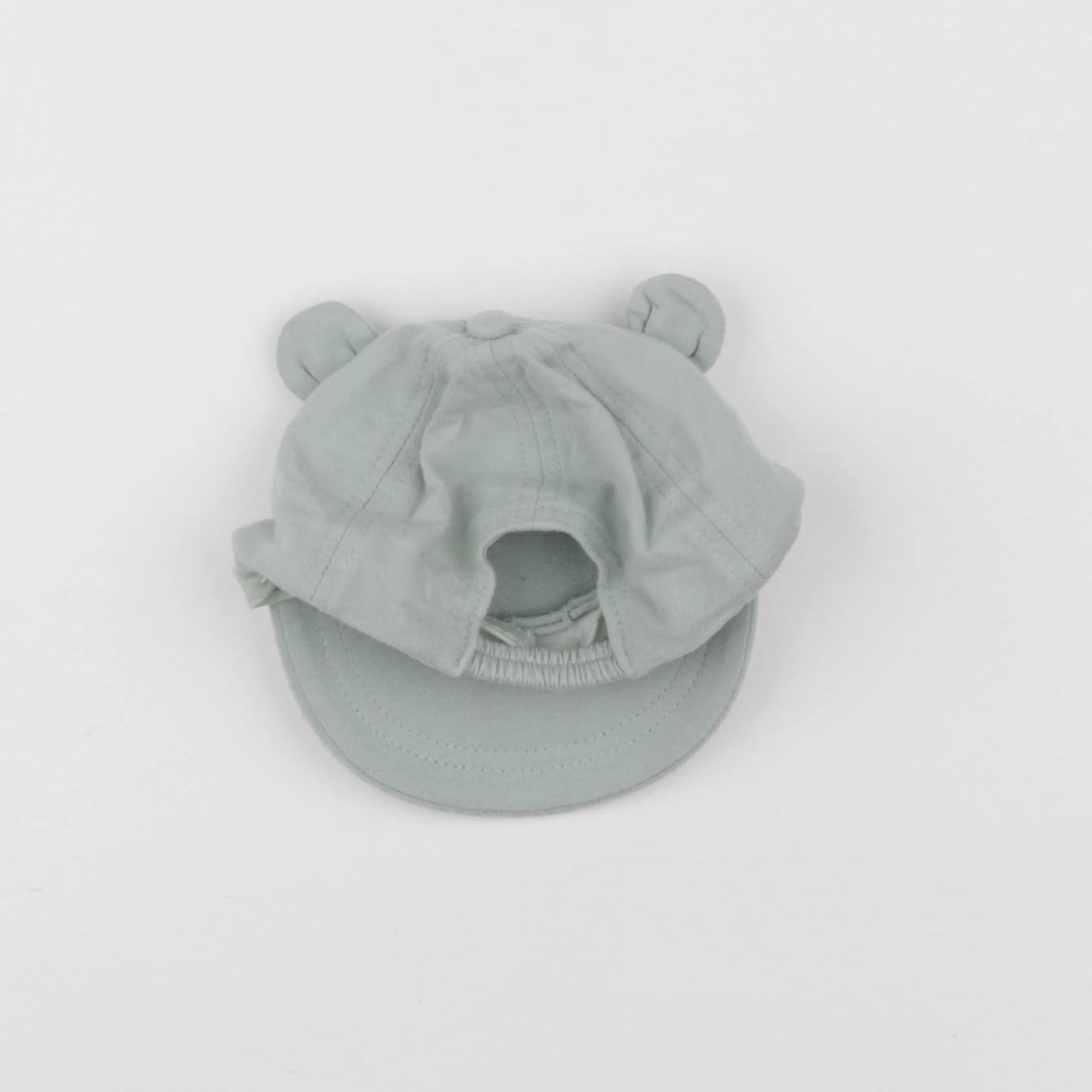 Vertbaudet - casquette vert - 3/6 mois