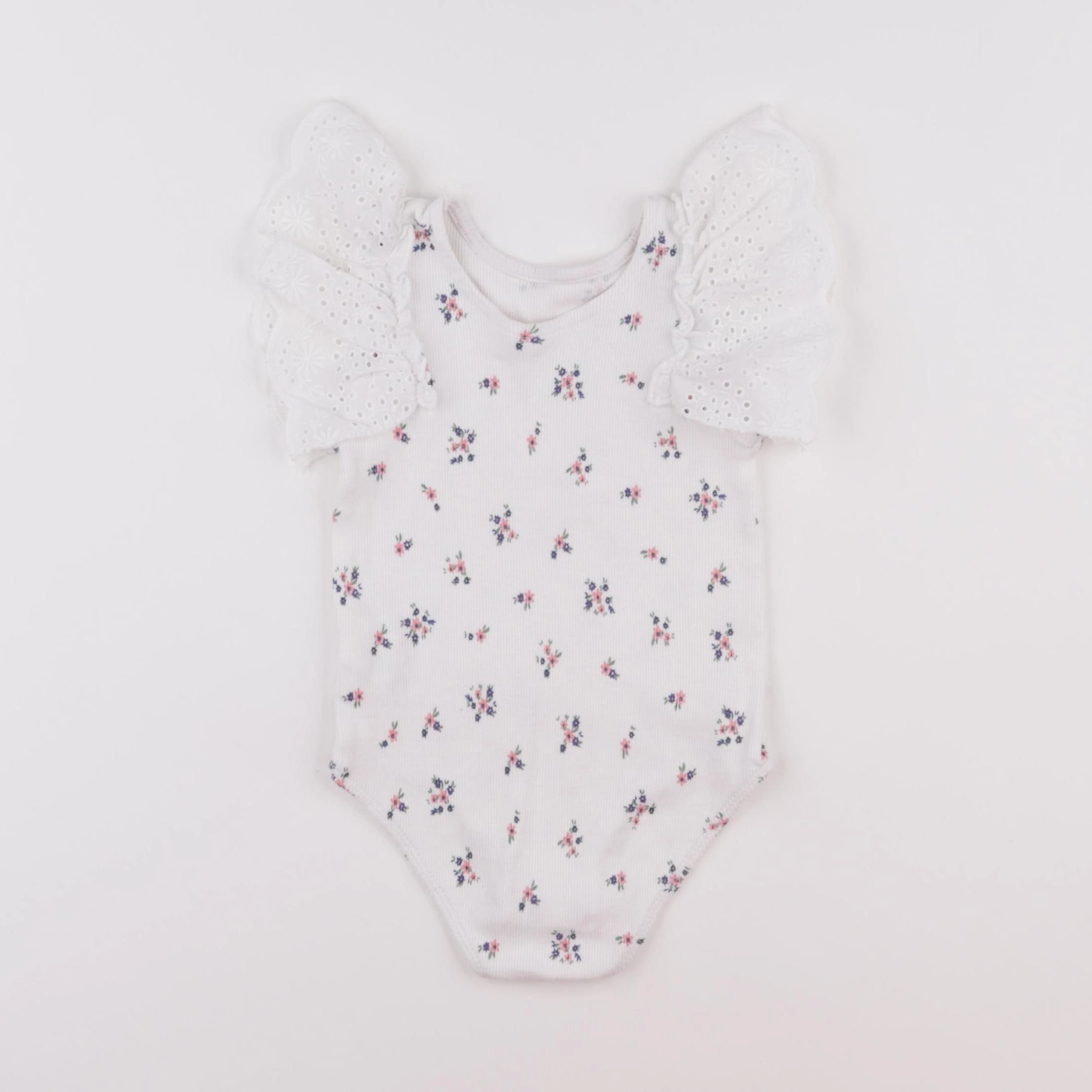Zara - body à col blanc - 18/24 mois