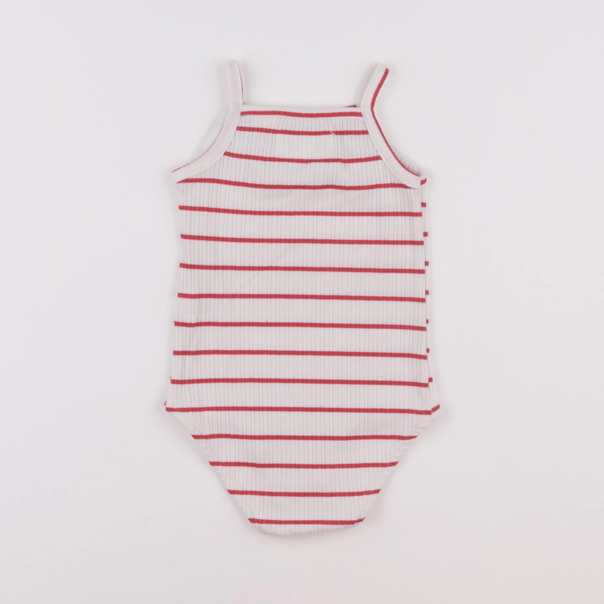 Zara - body blanc, rouge - 2 ans