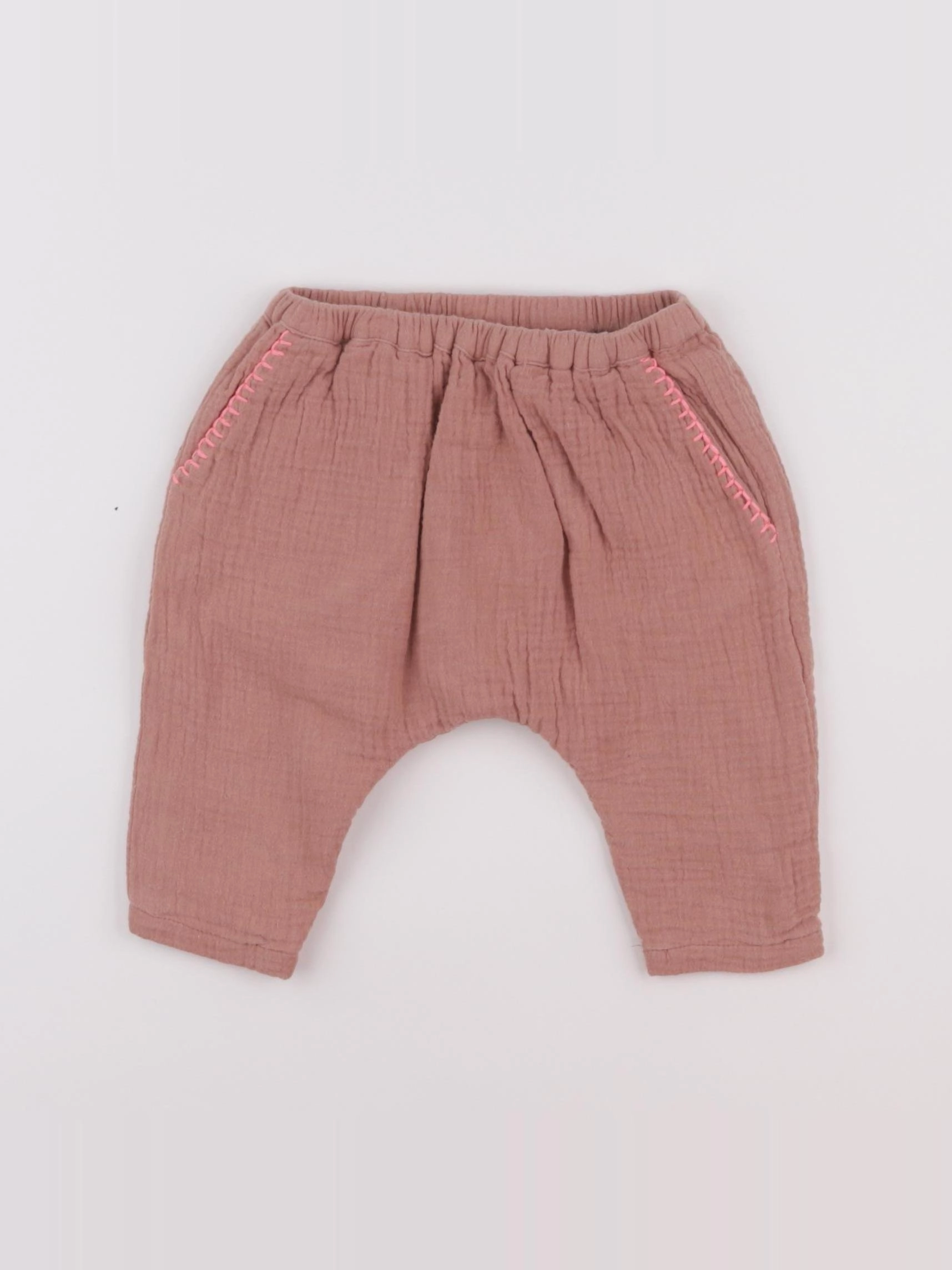 Louise Misha - sarouel rose - 3 mois