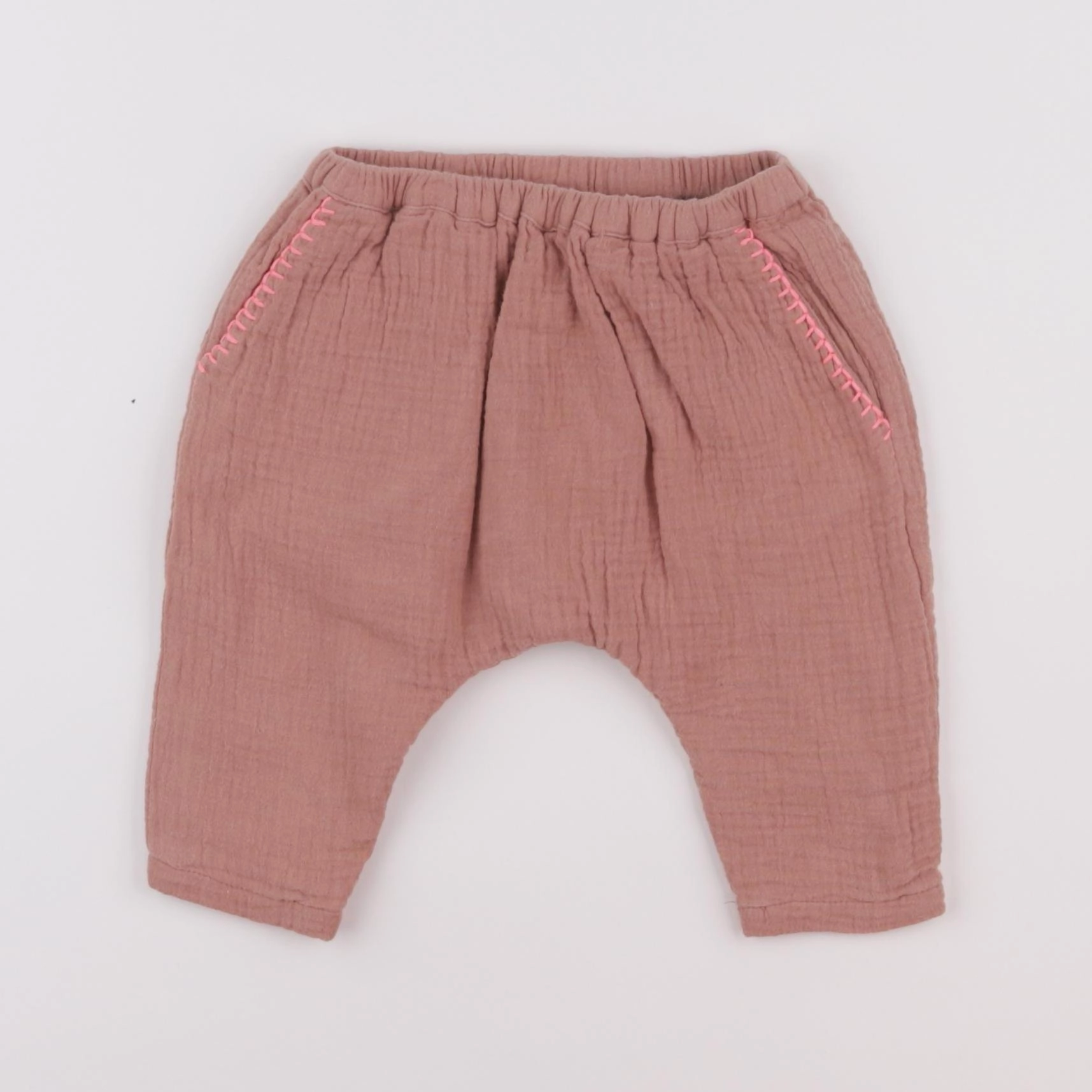 Louise Misha - sarouel rose - 3 mois