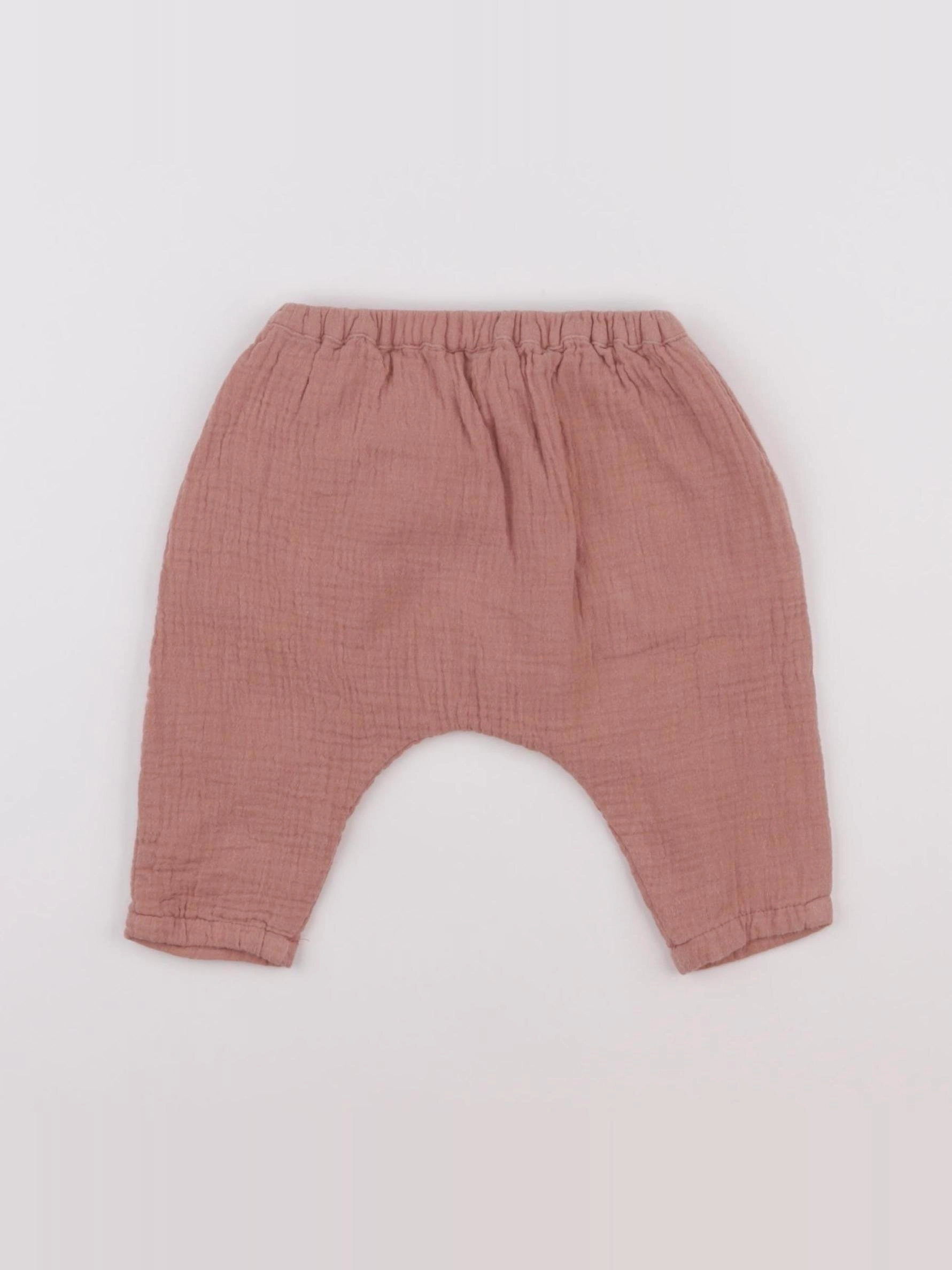 Louise Misha - sarouel rose - 3 mois