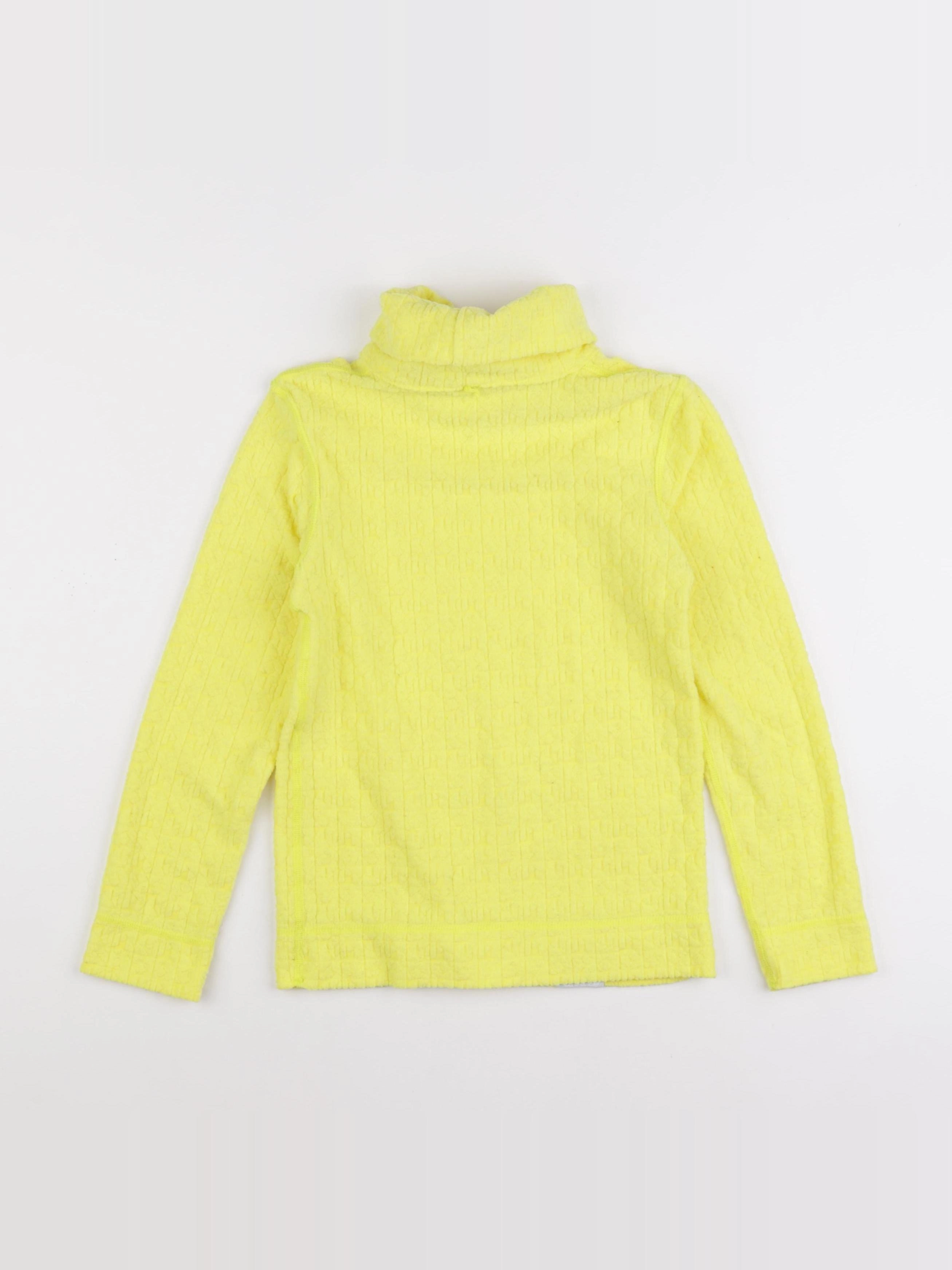 Decathlon ski - sous-pull jaune - 10 ans