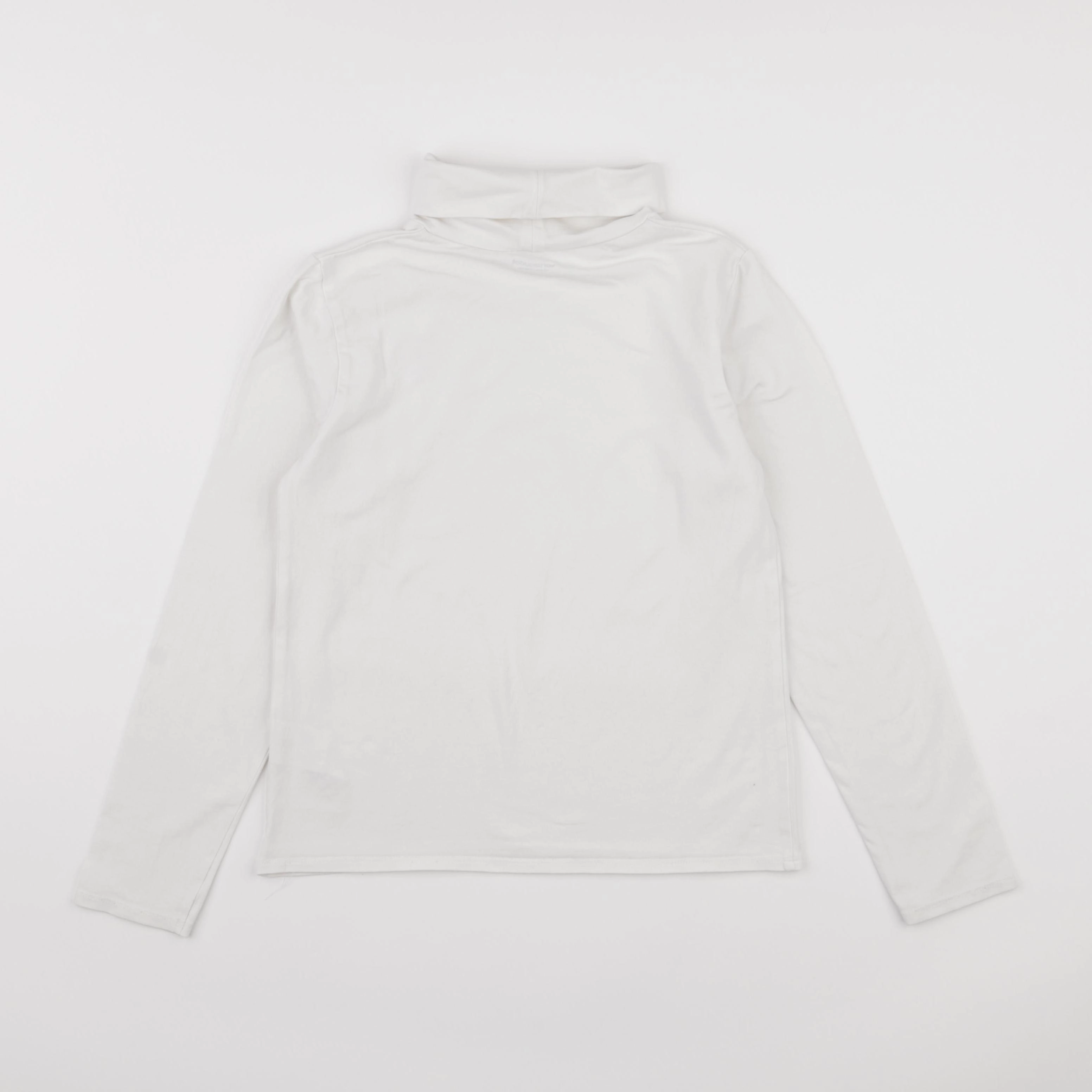 Vertbaudet - sous-pull blanc - 10 ans