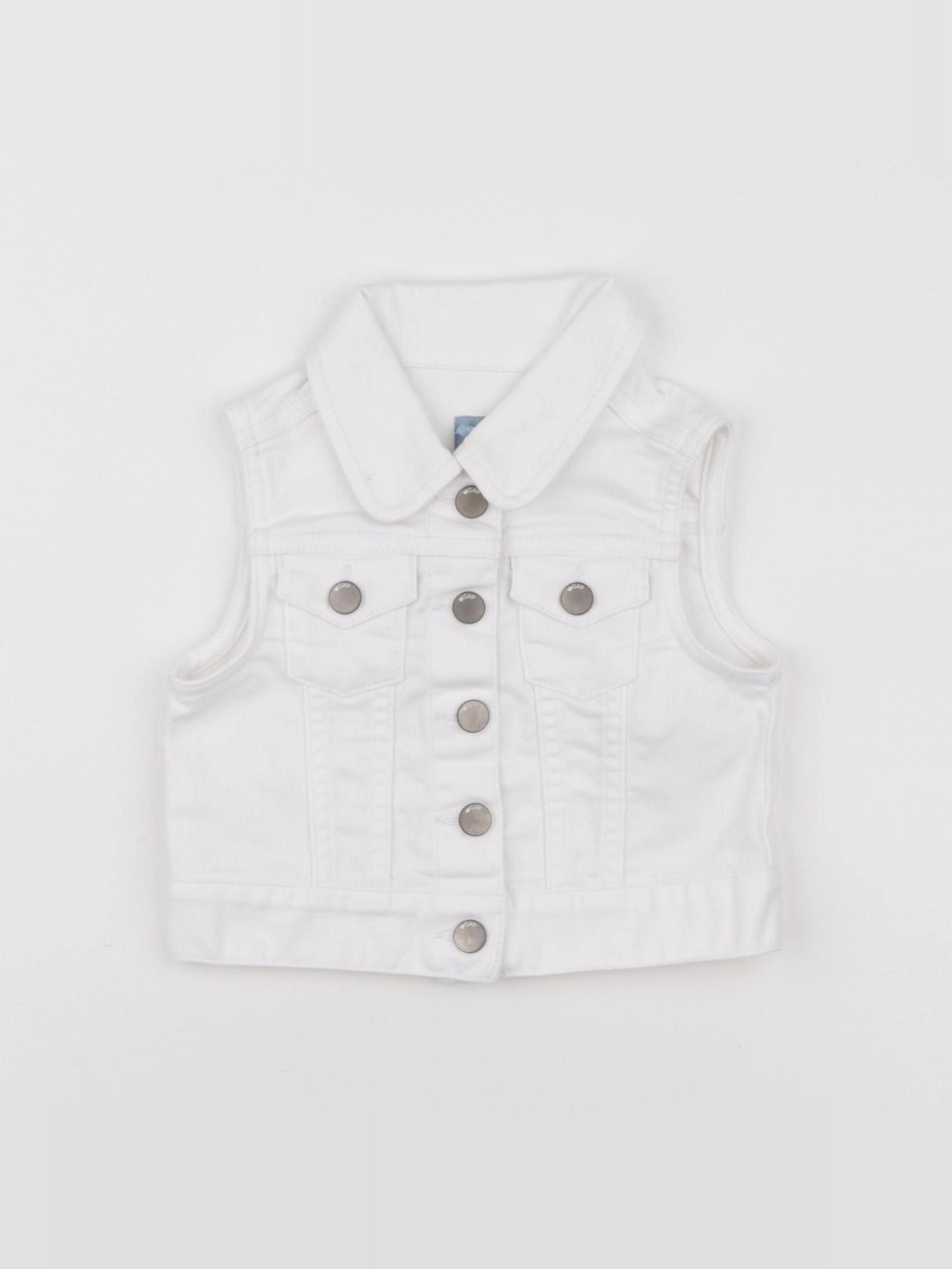 GAP - veste blanc - 18/24 mois