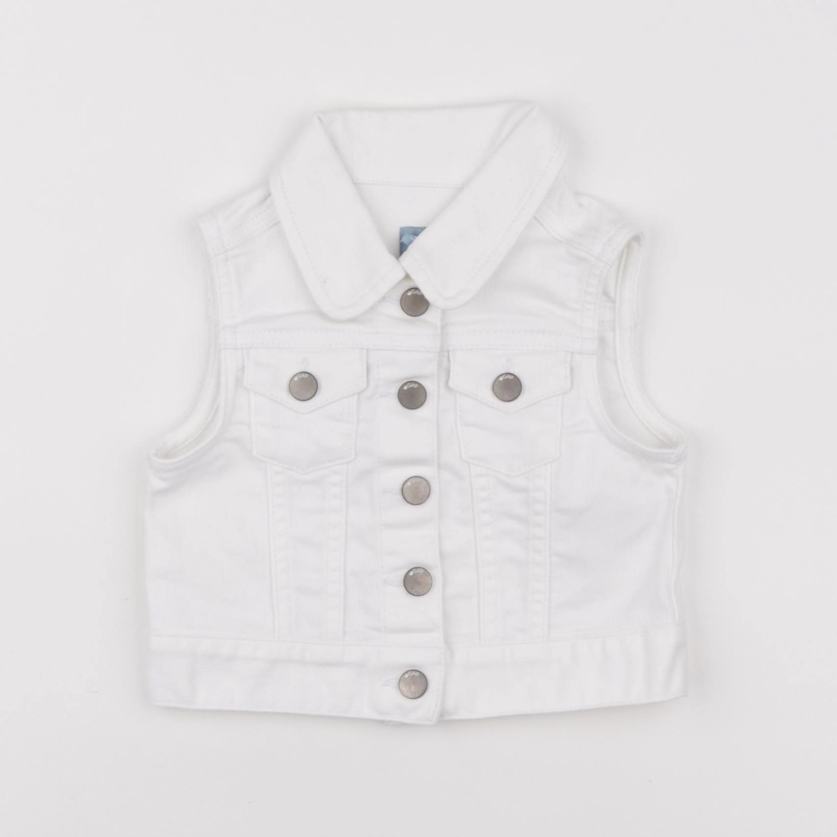 GAP - veste blanc - 18/24 mois