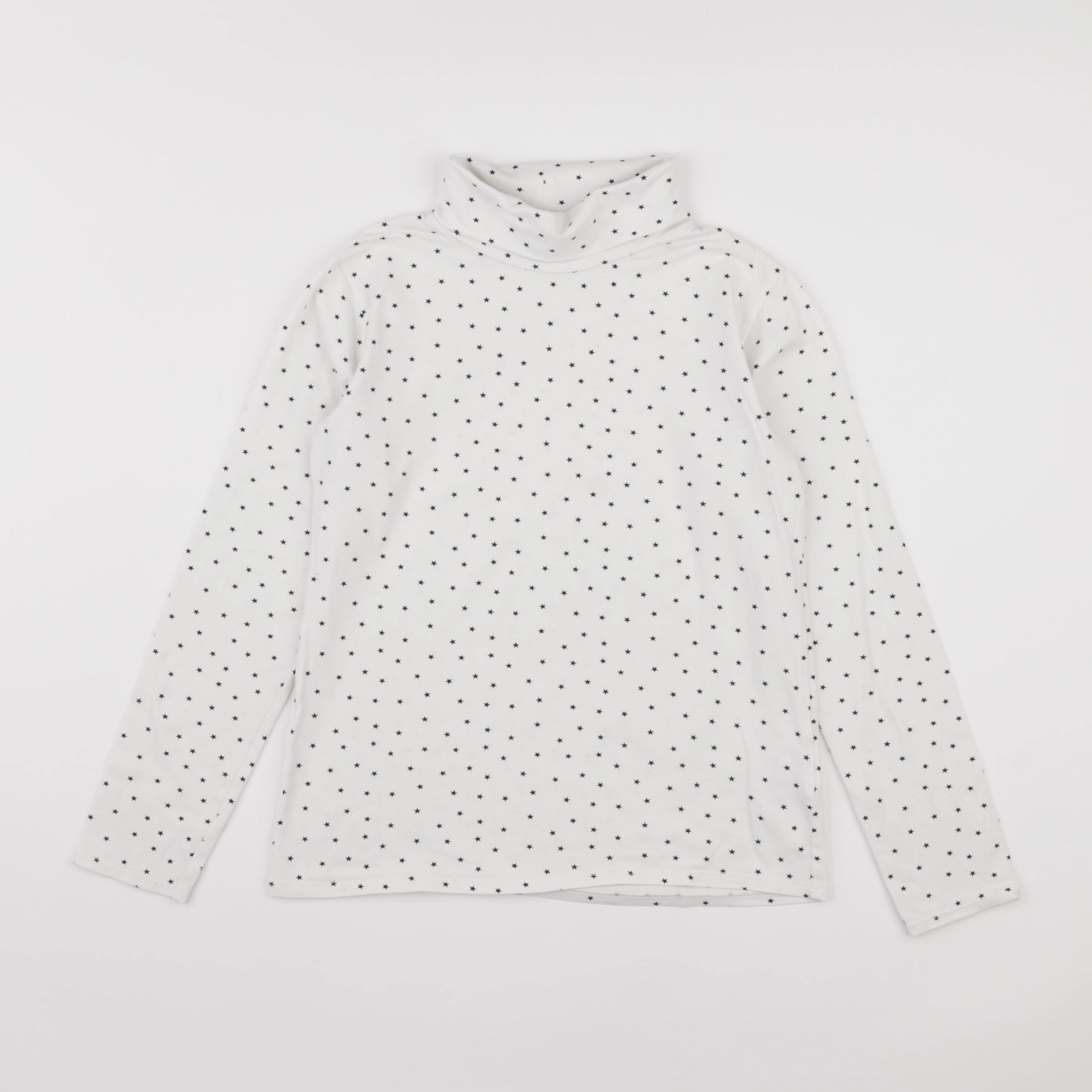 Vertbaudet - sous-pull blanc - 10 ans