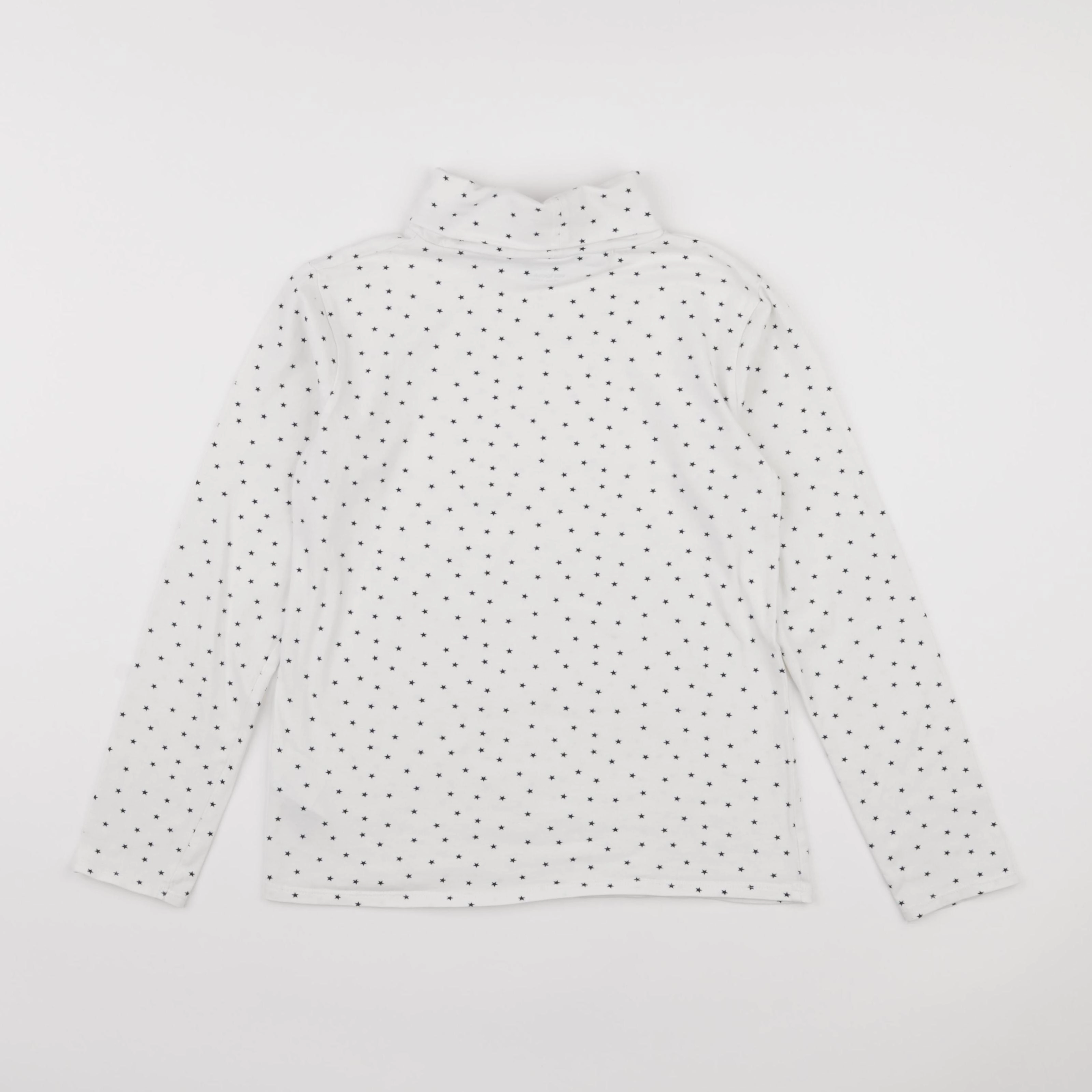 Vertbaudet - sous-pull blanc - 10 ans