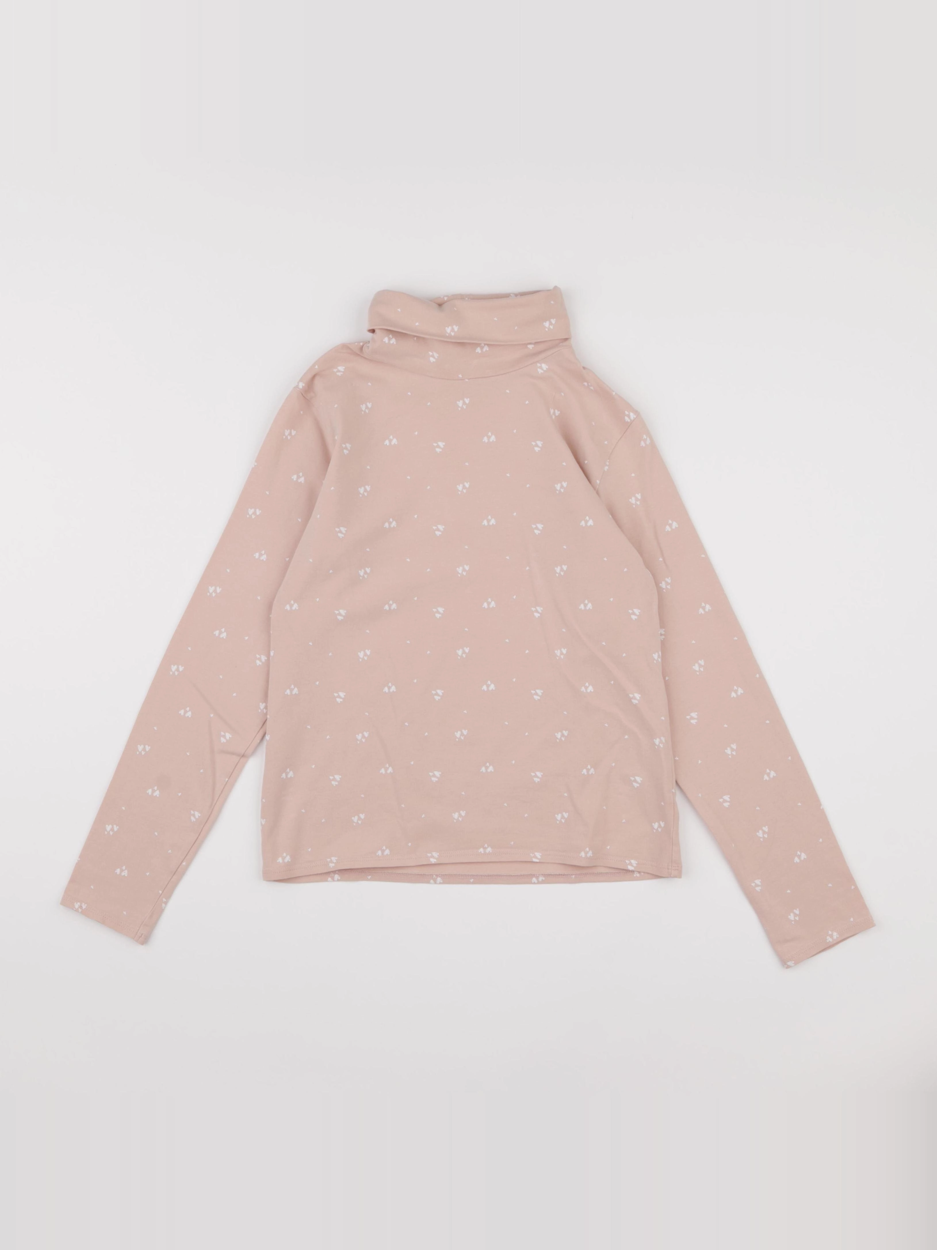Vertbaudet - sous-pull rose - 10 ans