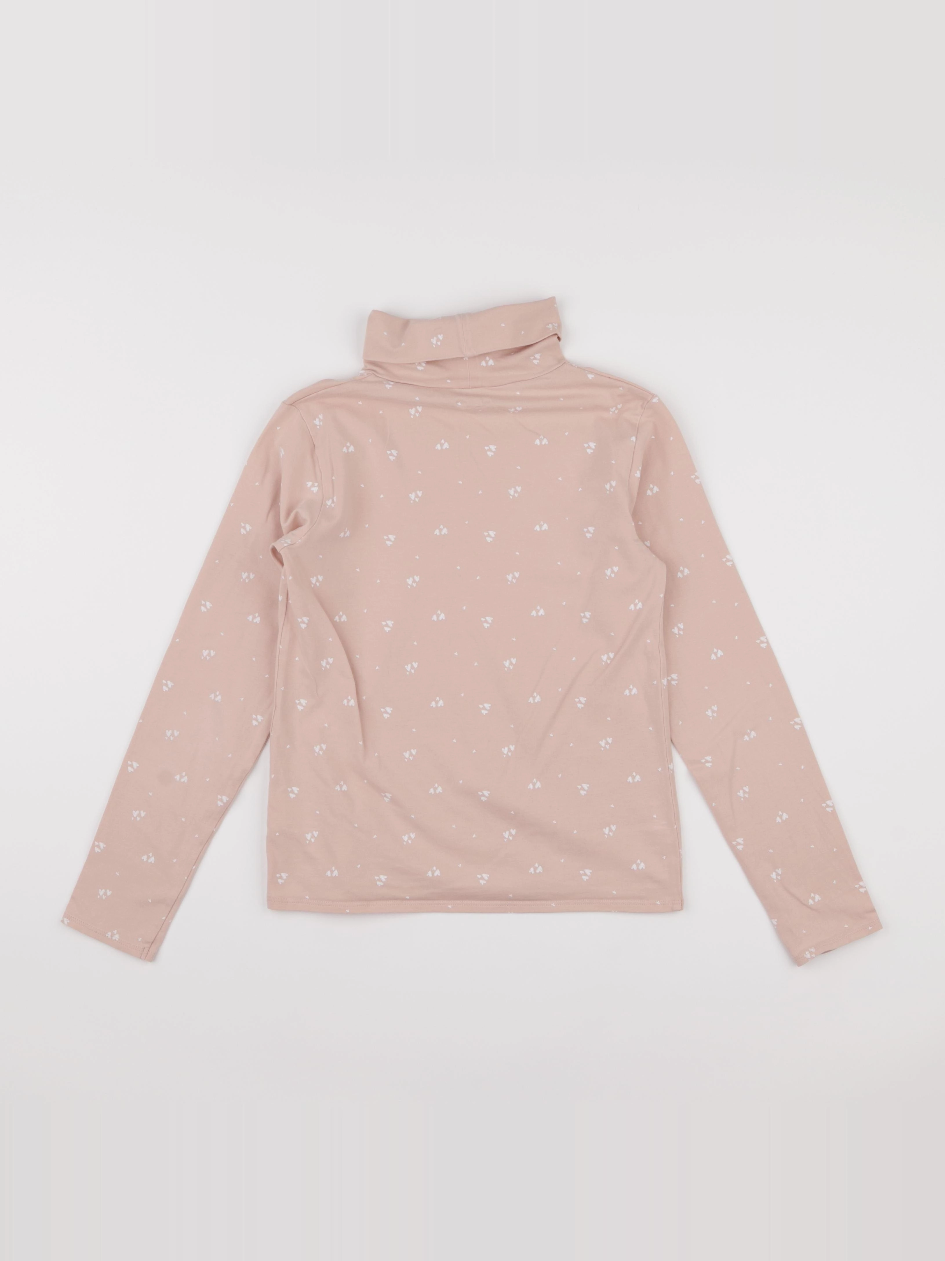 Vertbaudet - sous-pull rose - 10 ans