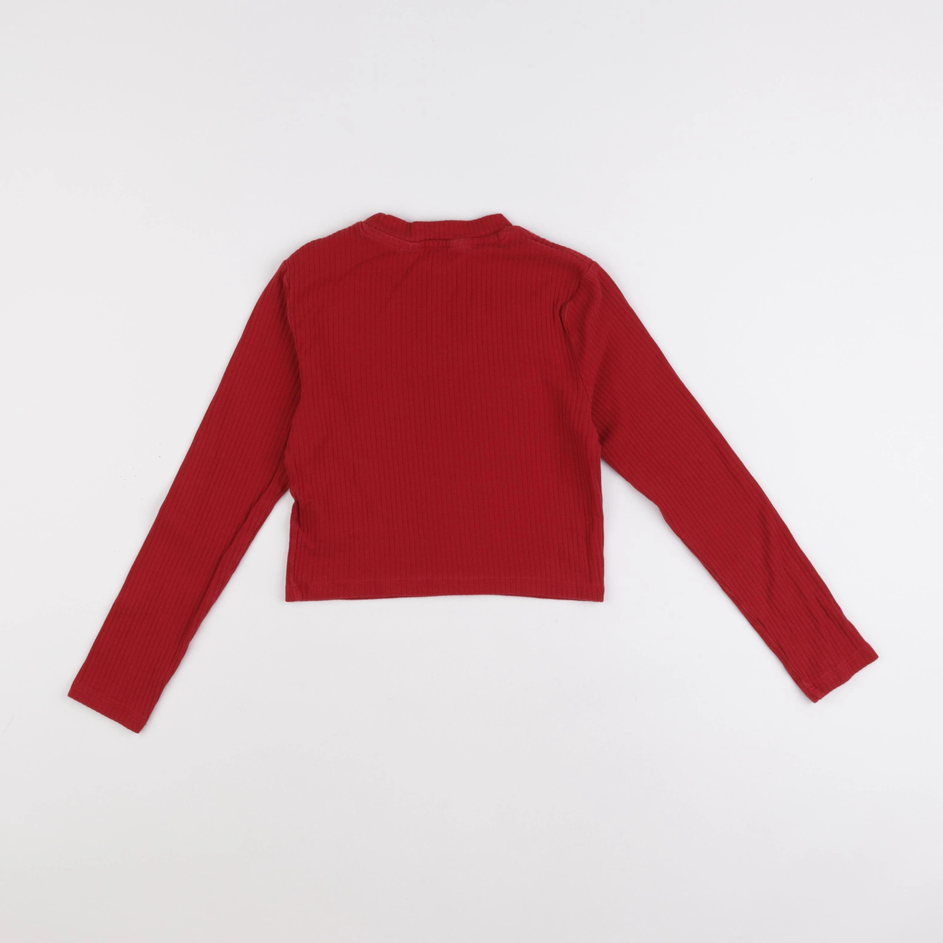 H&M - tee-shirt rouge - 8/10 ans
