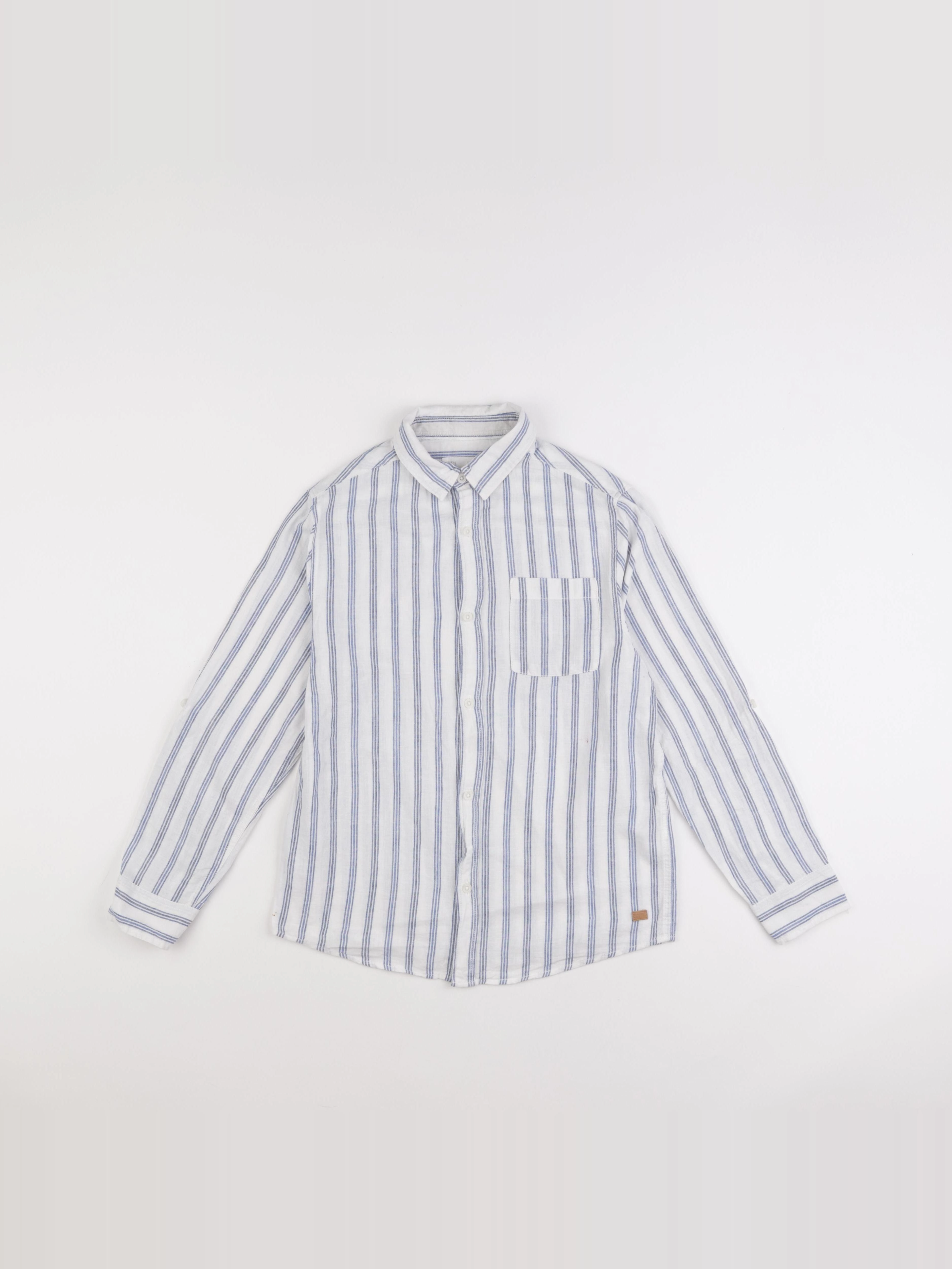 Zara - chemise bleu - 10 ans