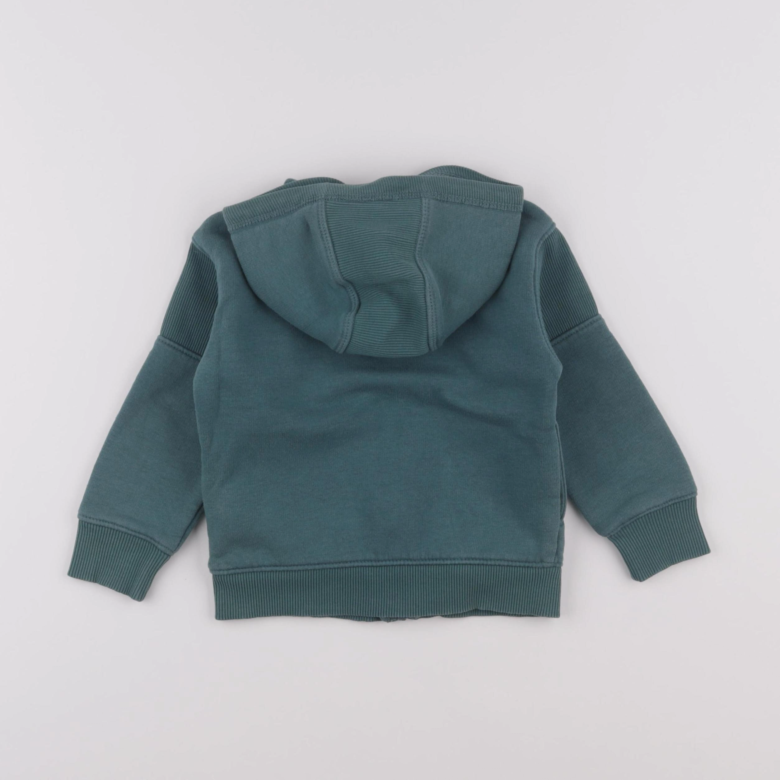Tape à l'oeil - sweat vert - 2/3 ans