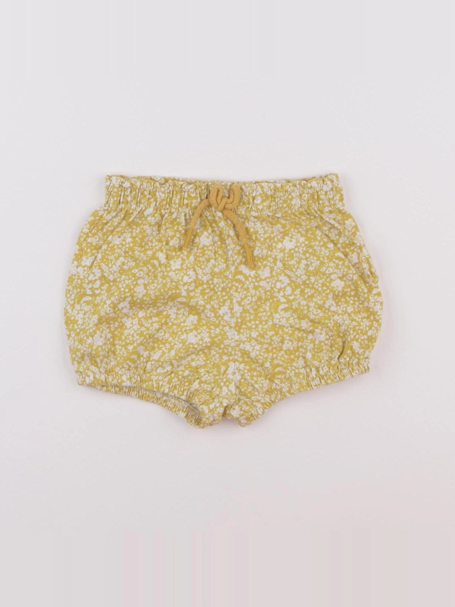 Vertbaudet - bloomer jaune, blanc - 12 mois