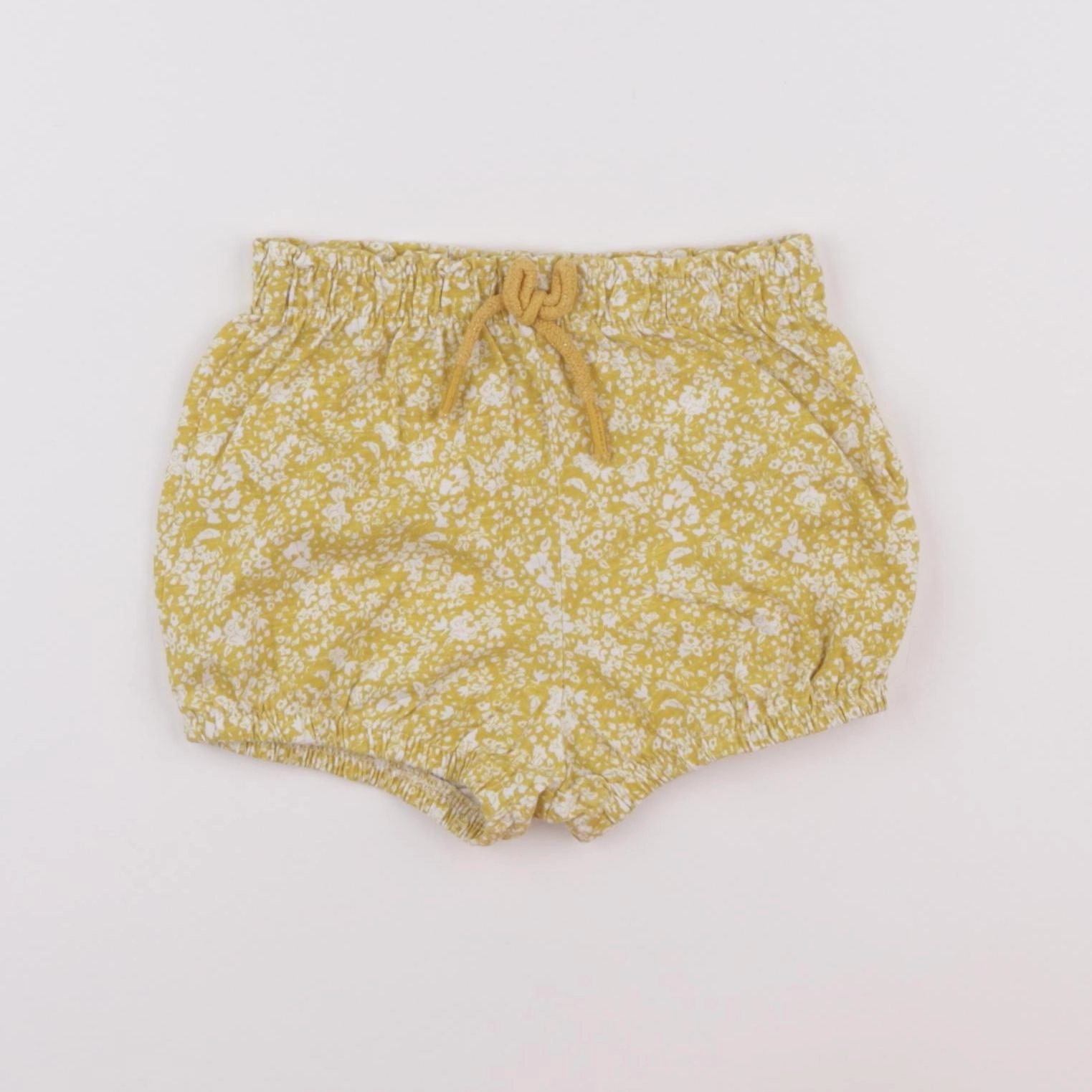 Vertbaudet - bloomer jaune, blanc - 12 mois