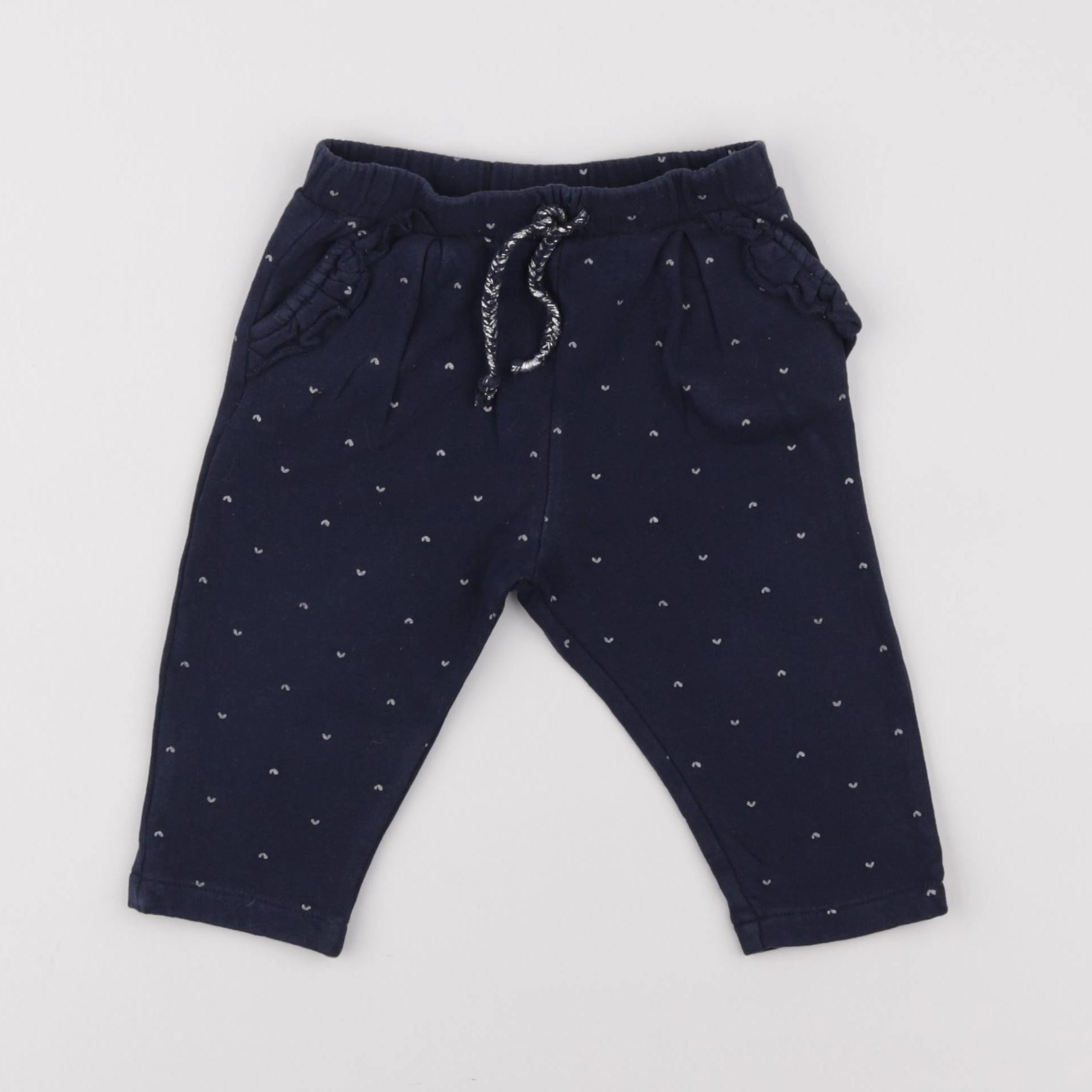 Vertbaudet - jogging bleu - 12 mois