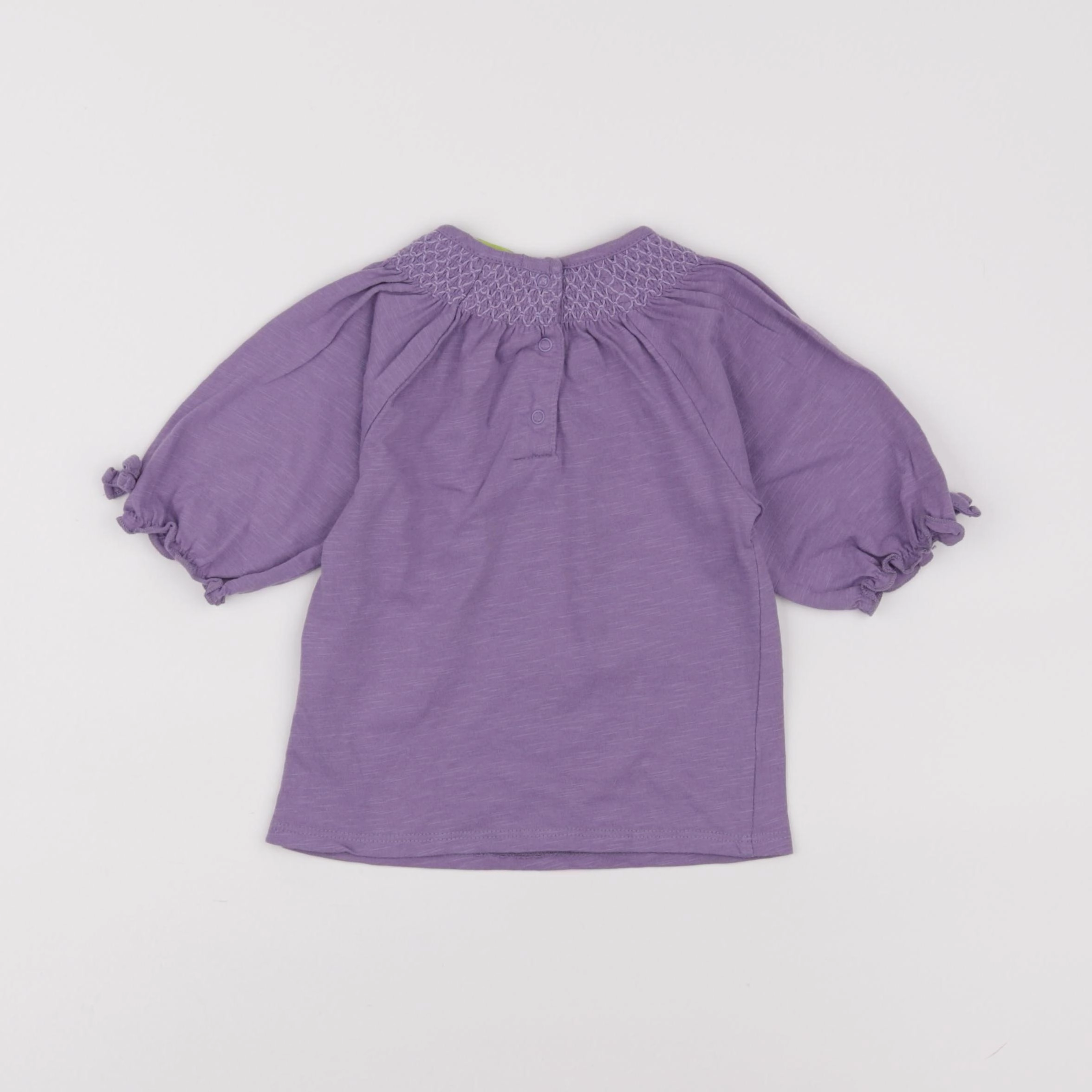 Vertbaudet - tee-shirt violet - 18 mois