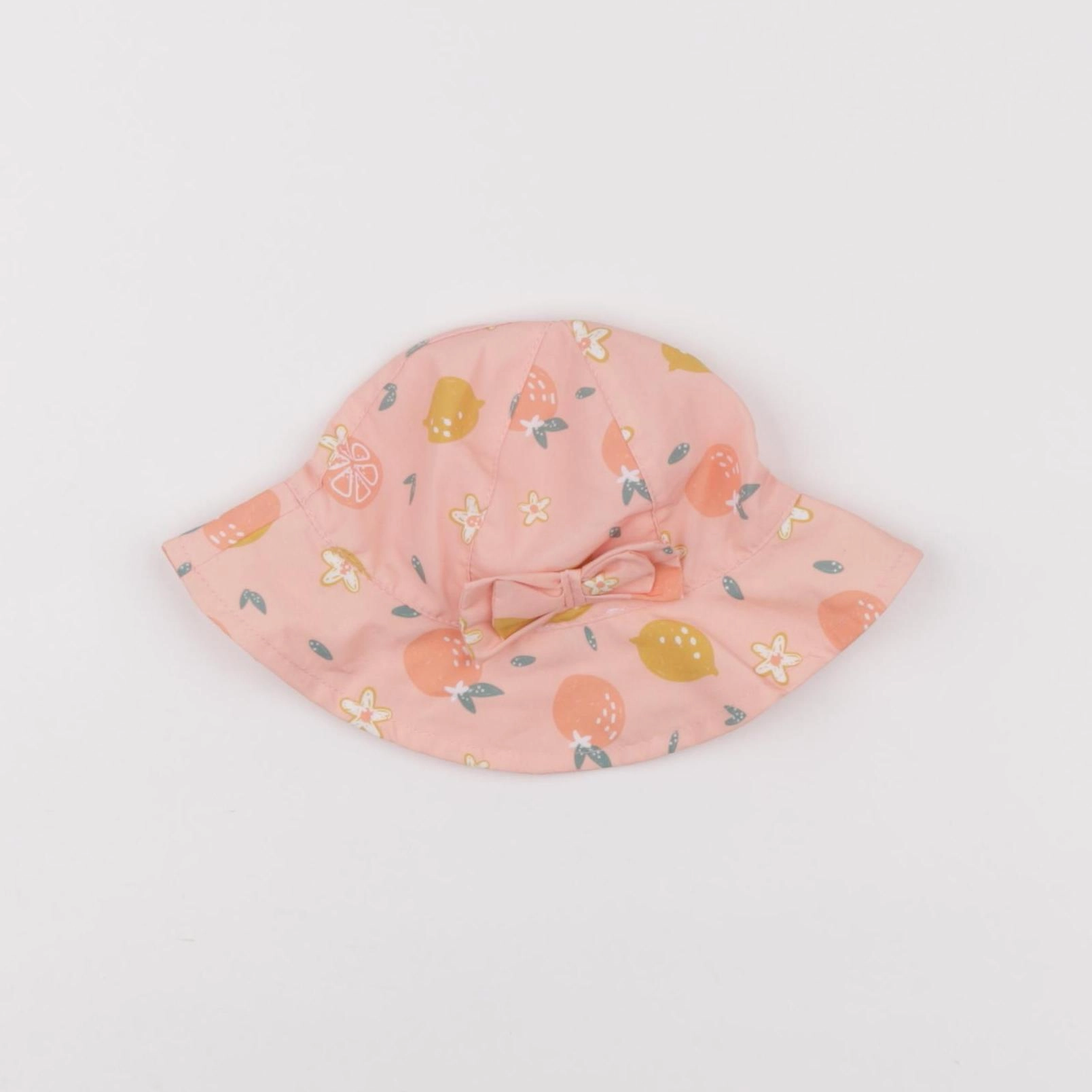 Vertbaudet - chapeau orange - 3/6 mois