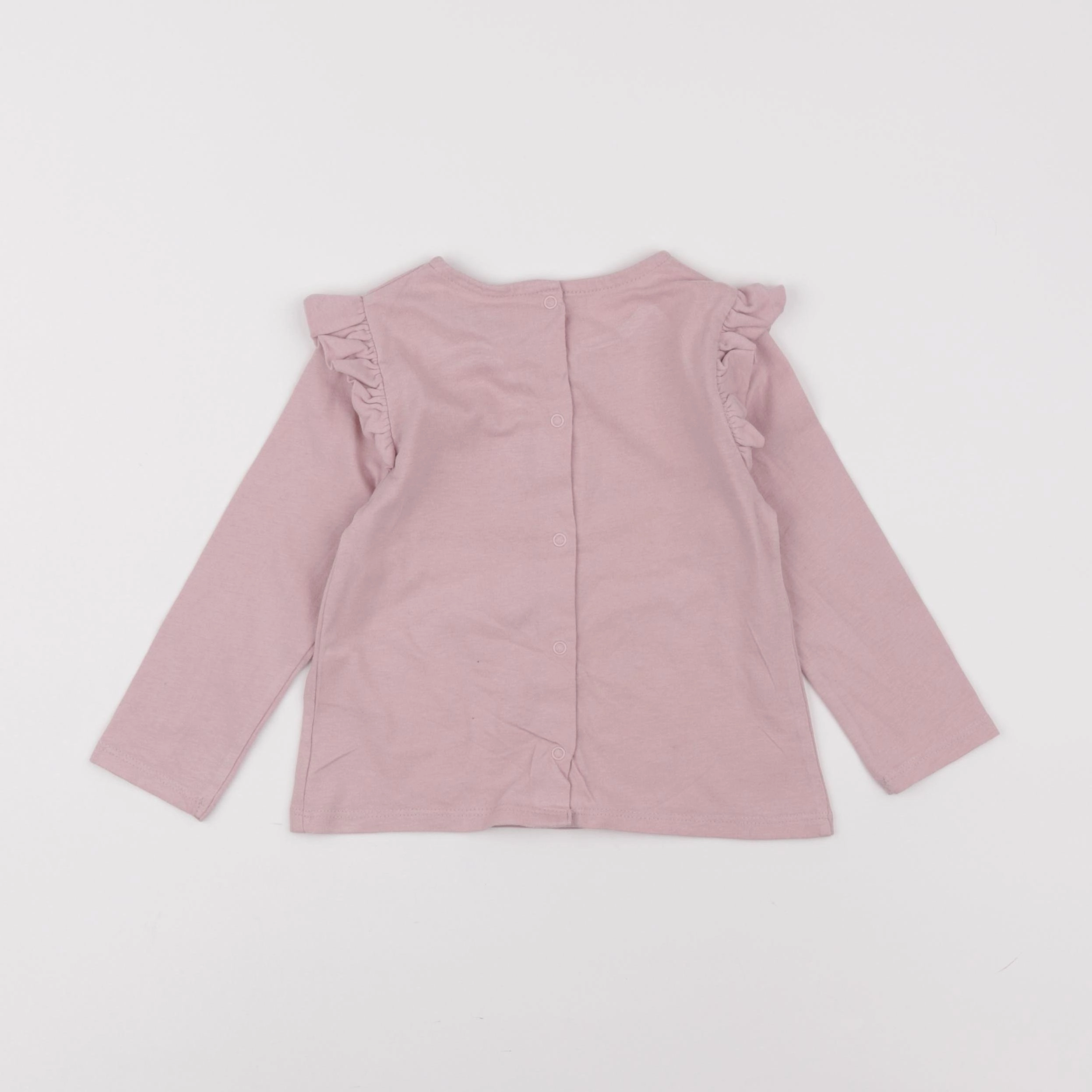 Vertbaudet - tee-shirt violet - 18 mois