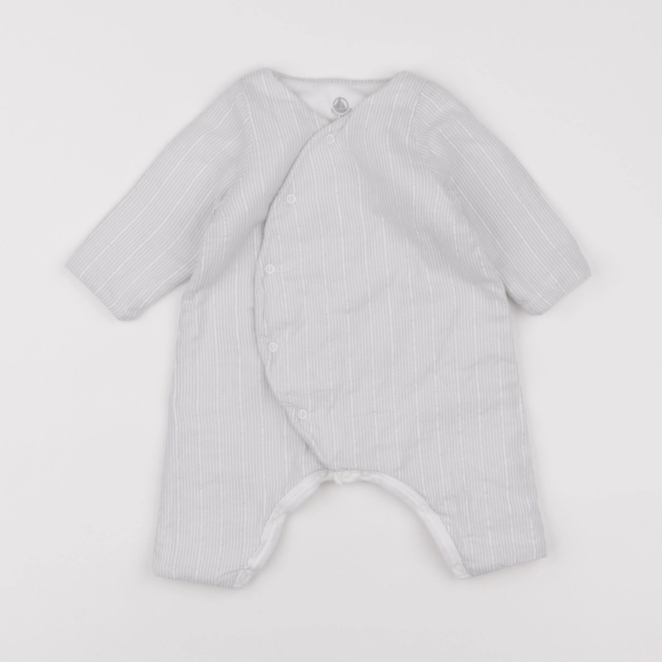 Petit Bateau - combinaison blanc - 1 mois