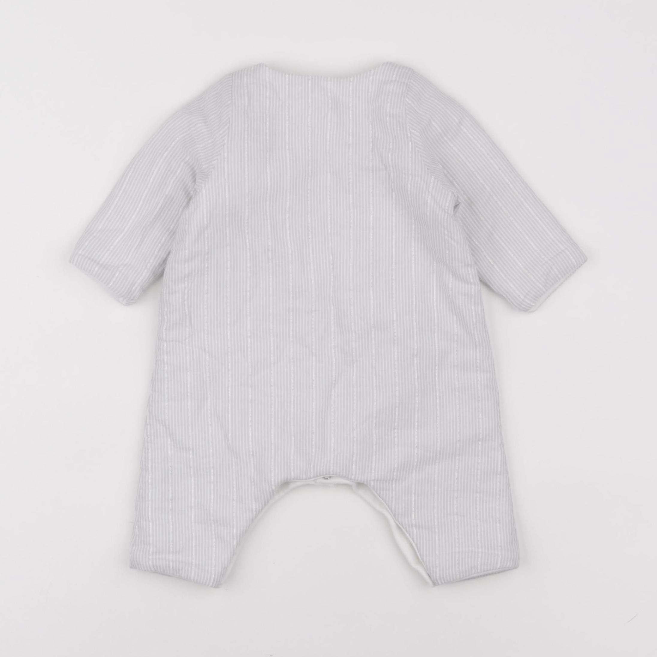 Petit Bateau - combinaison blanc - 1 mois