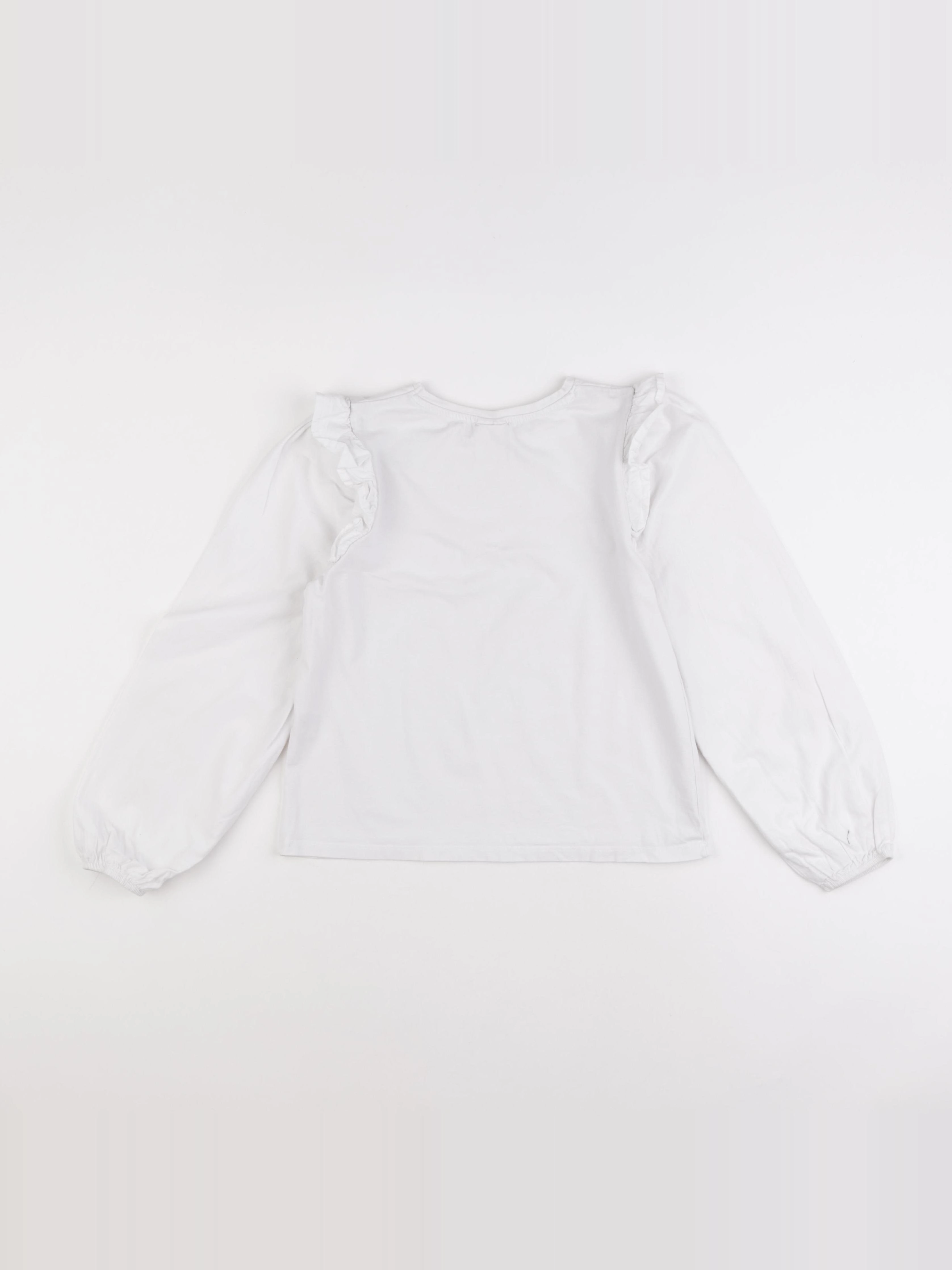 Zara - tee-shirt blanc - 11/12 ans