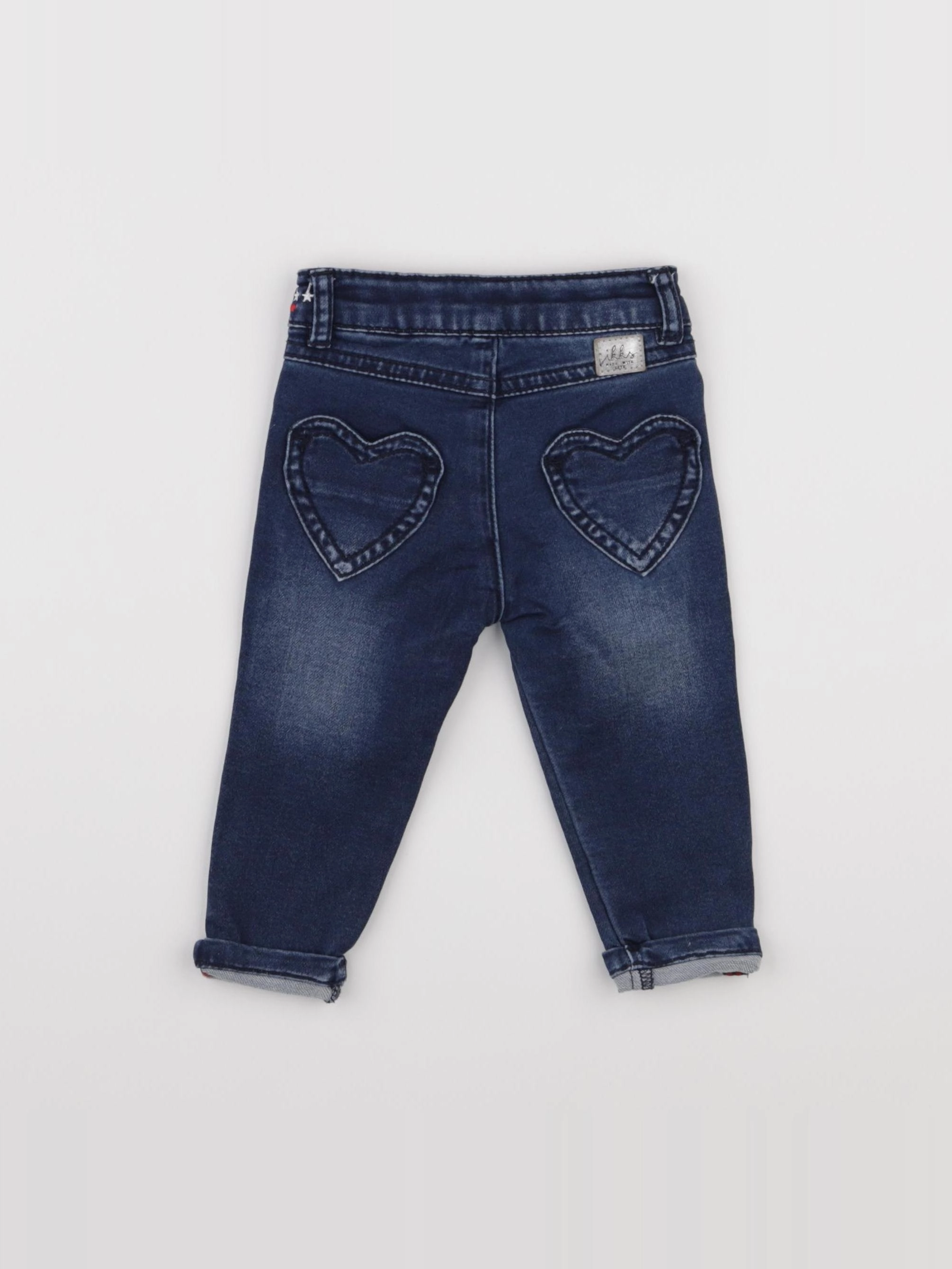 IKKS - jean bleu - 6 mois
