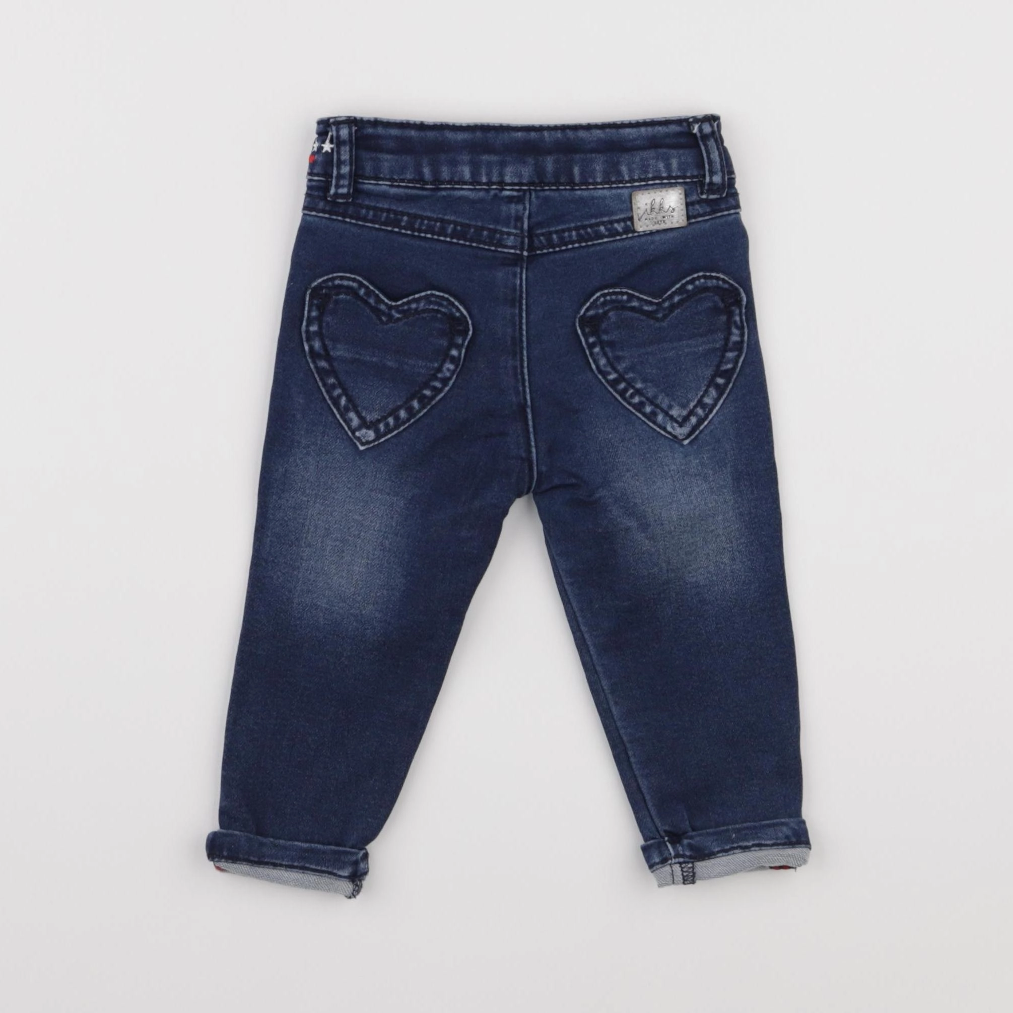 IKKS - jean bleu - 6 mois