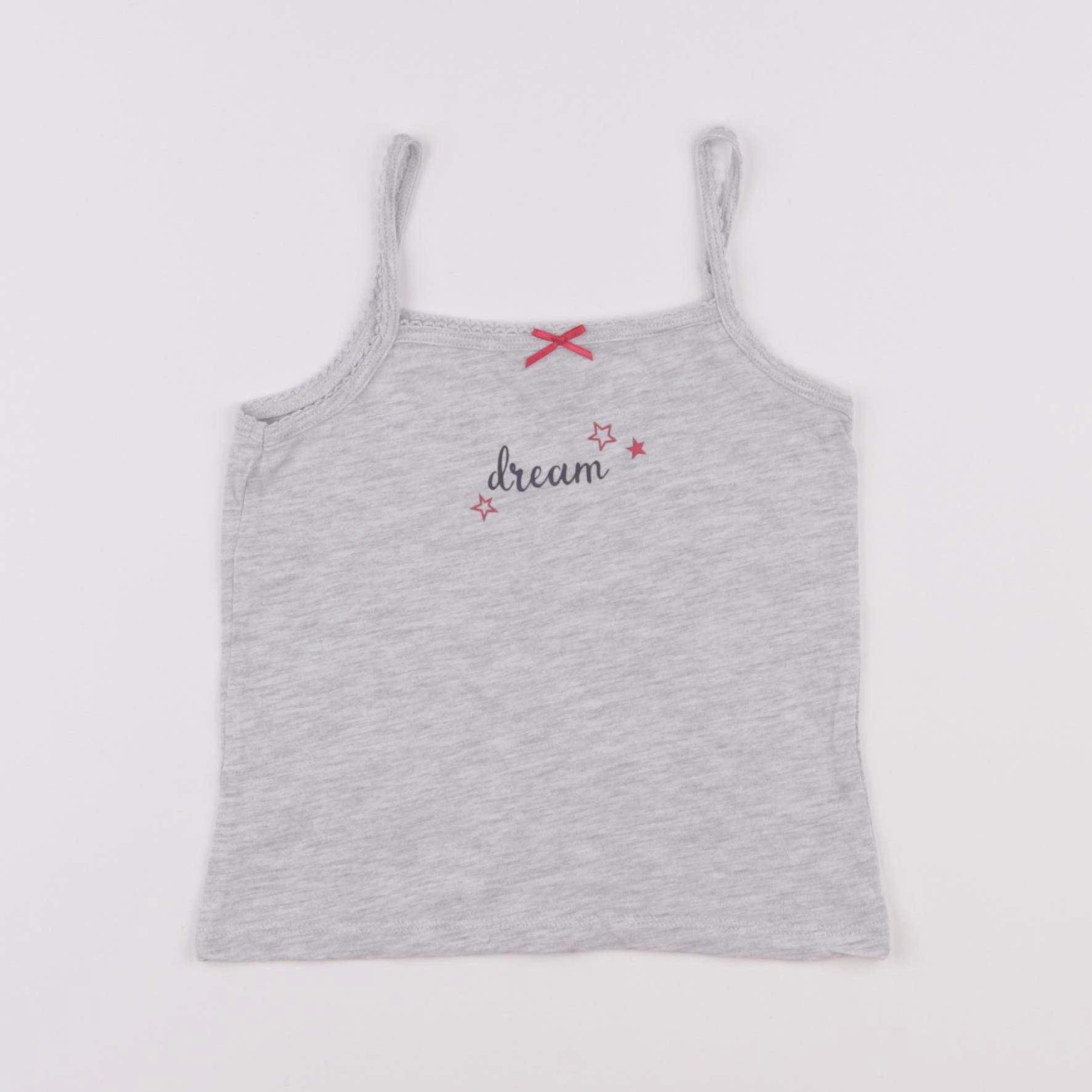 Vertbaudet - maillot de corps gris - 3 ans