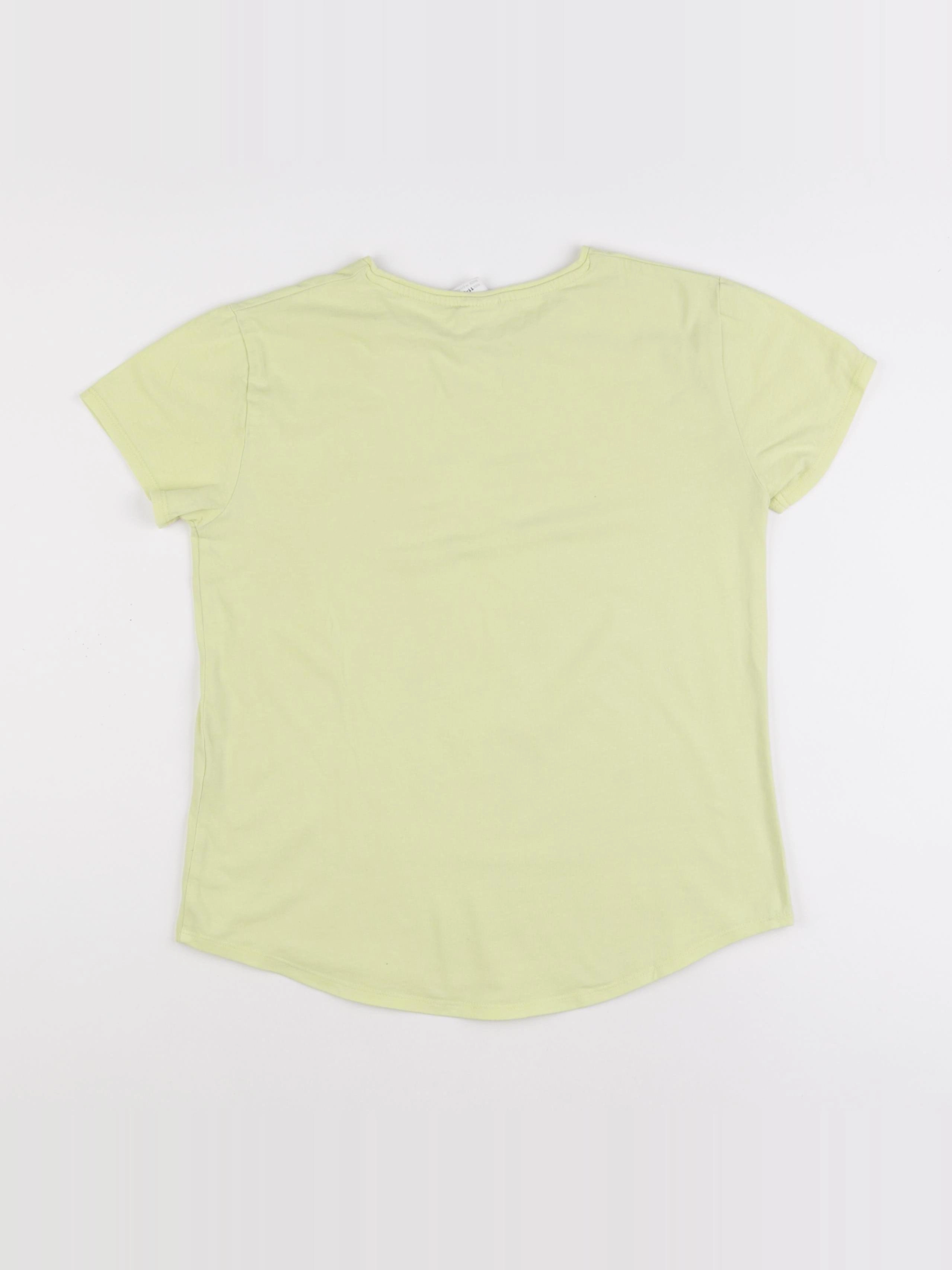Zara - tee-shirt jaune - 11/12 ans