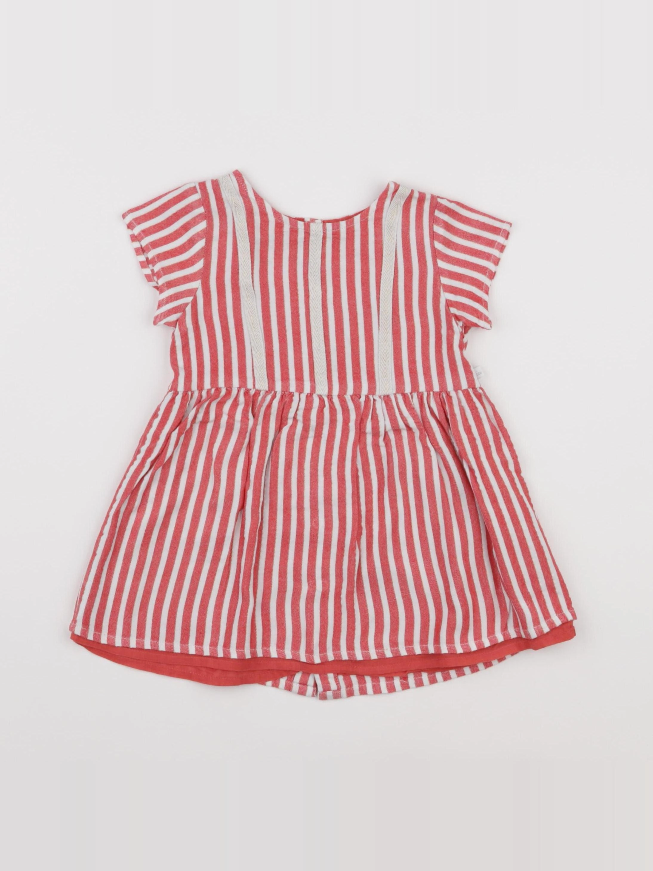 IKKS - robe rouge - 18 mois