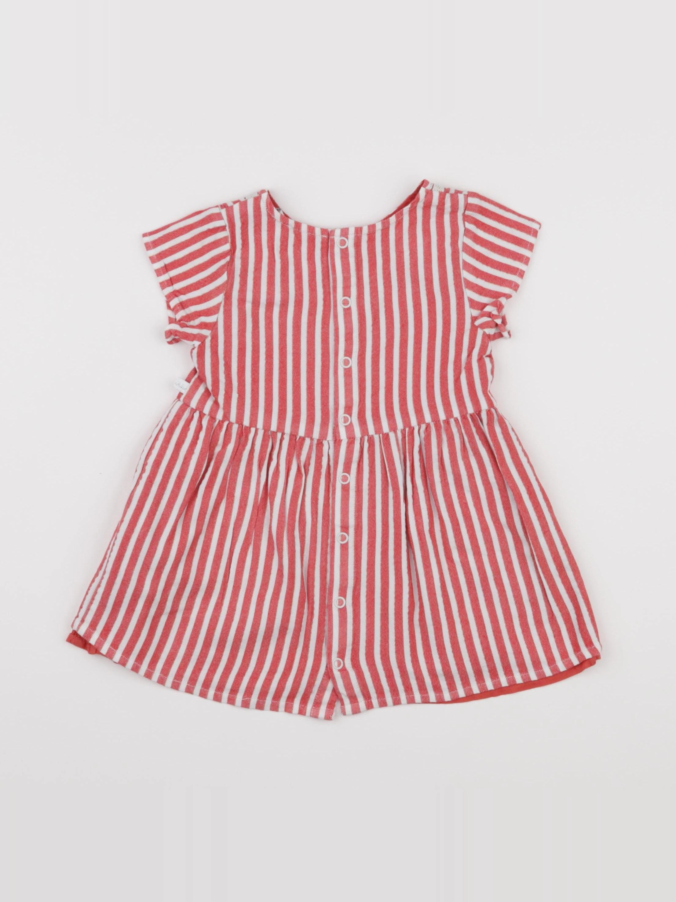IKKS - robe rouge - 18 mois