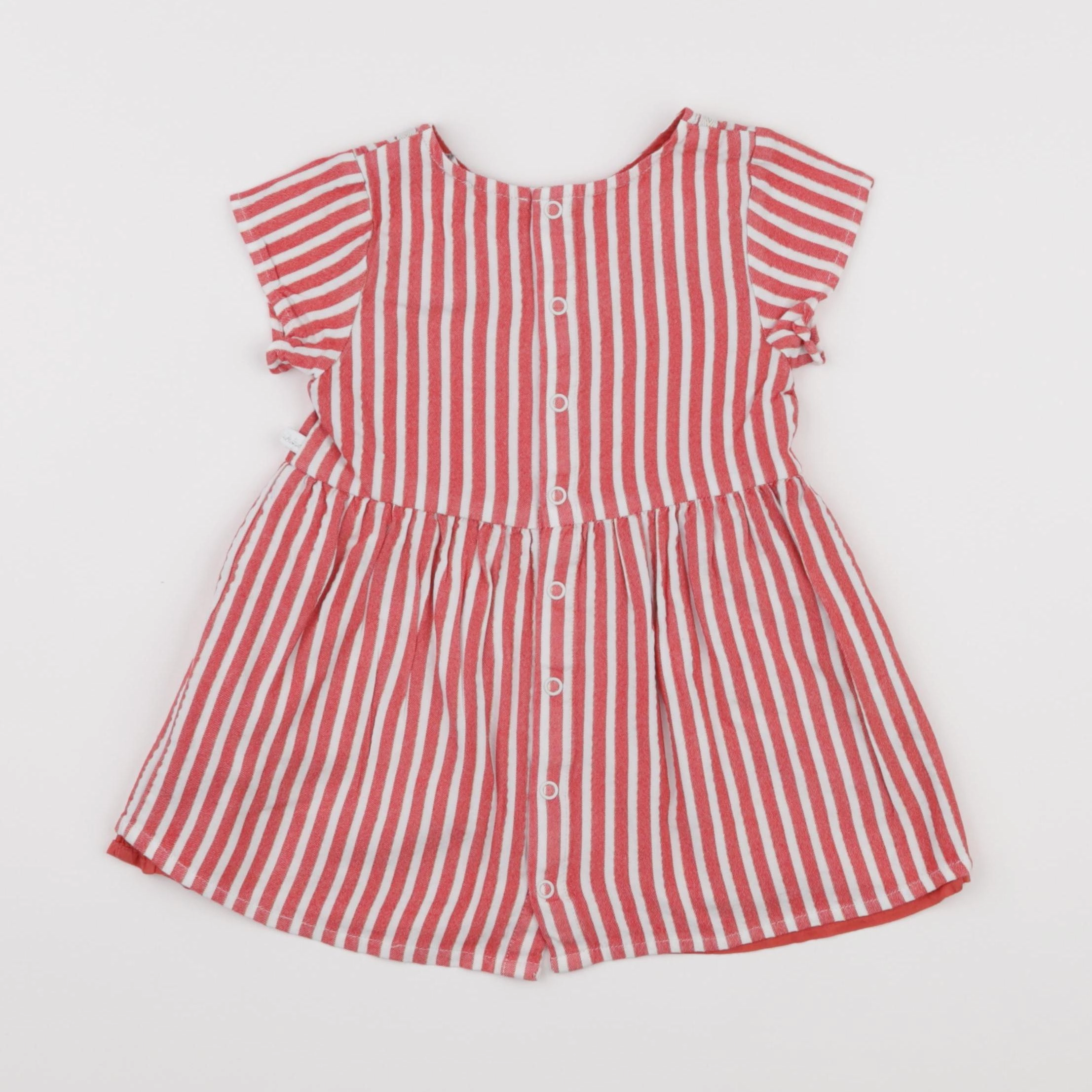 IKKS - robe rouge - 18 mois