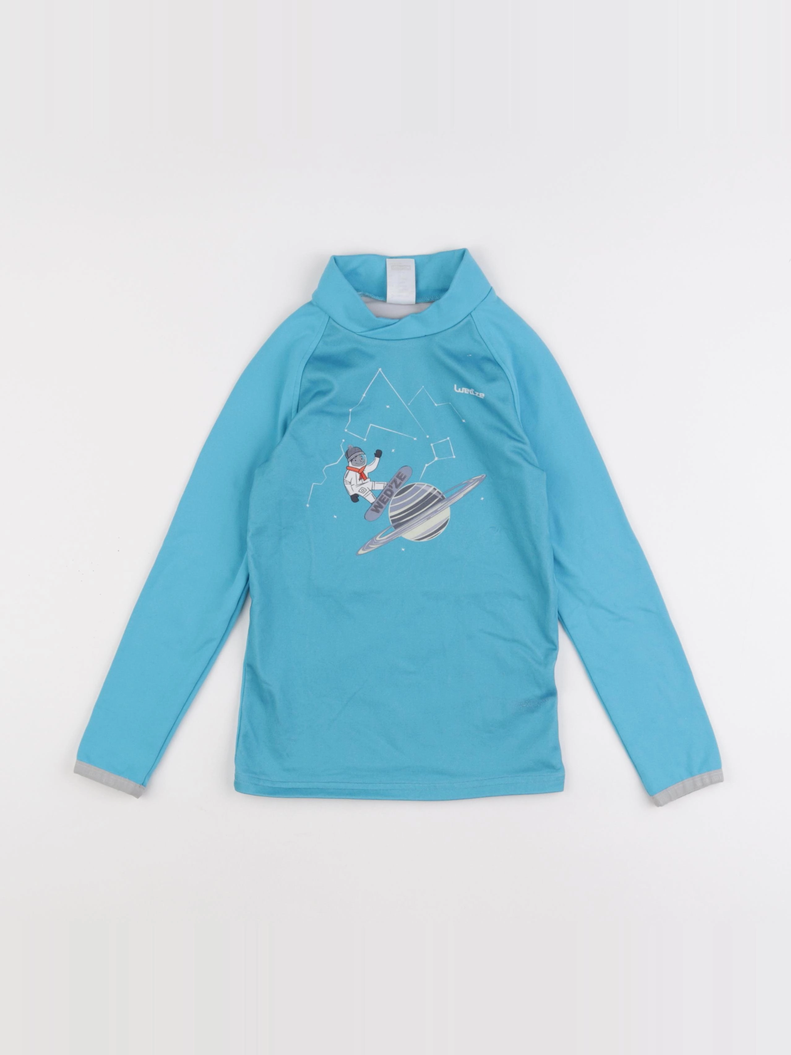 Decathlon ski - sous-pull technique bleu - 6 ans