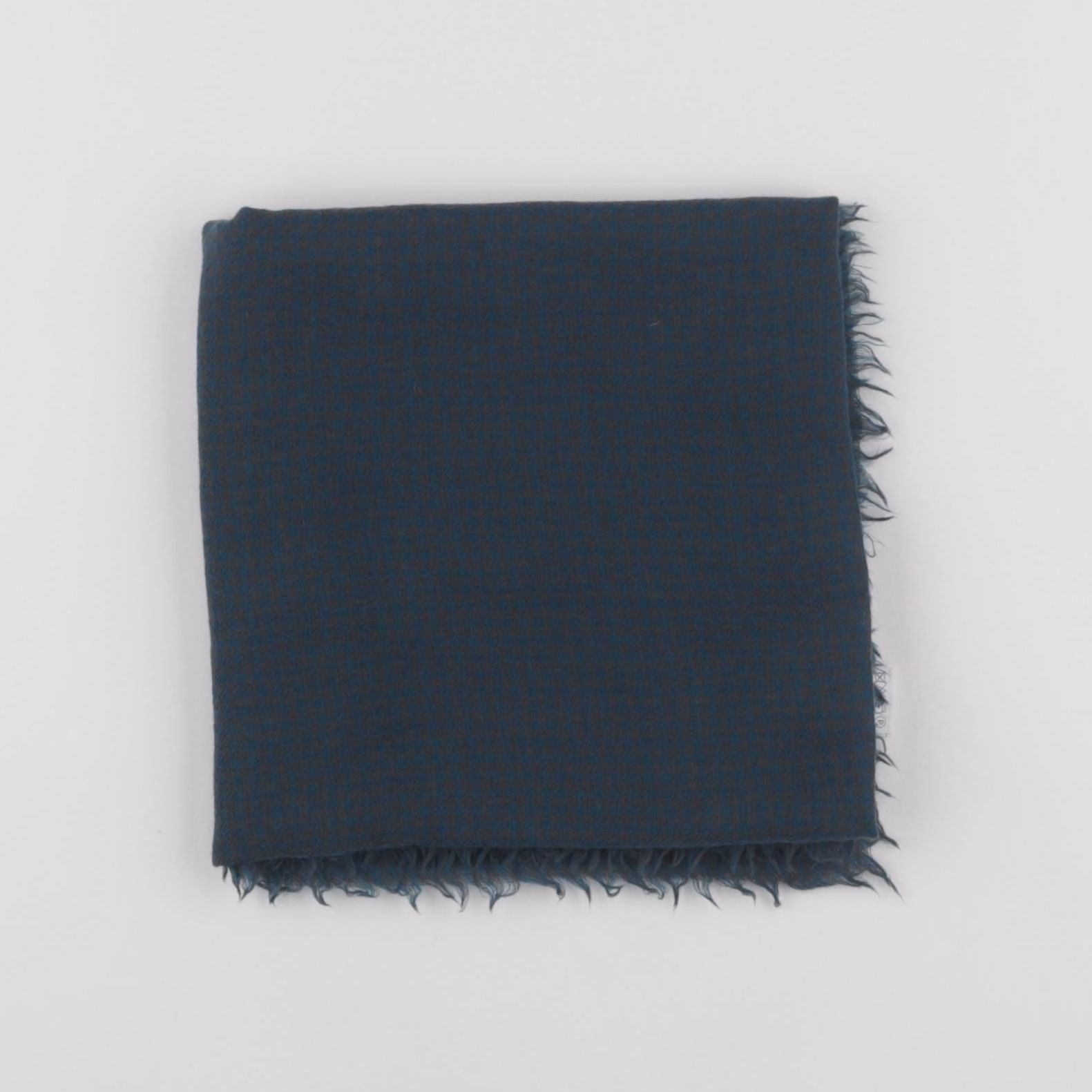 Bonton - foulard bleu, marron - 8/12 ans