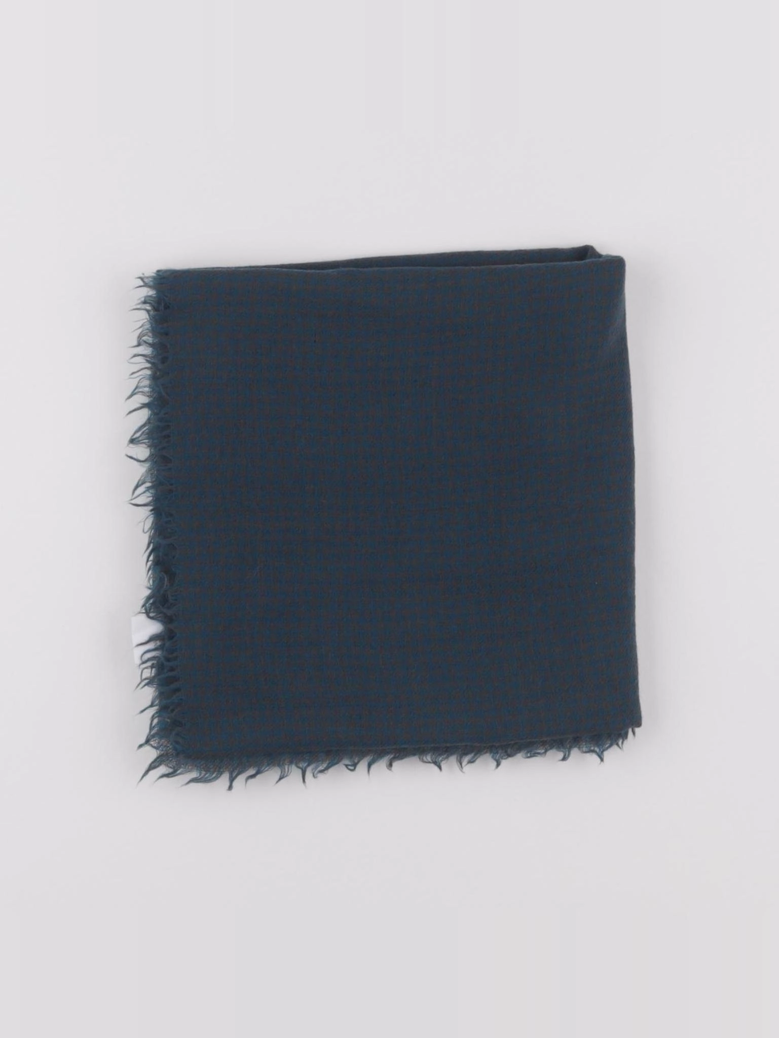 Bonton - foulard bleu, marron - 8/12 ans