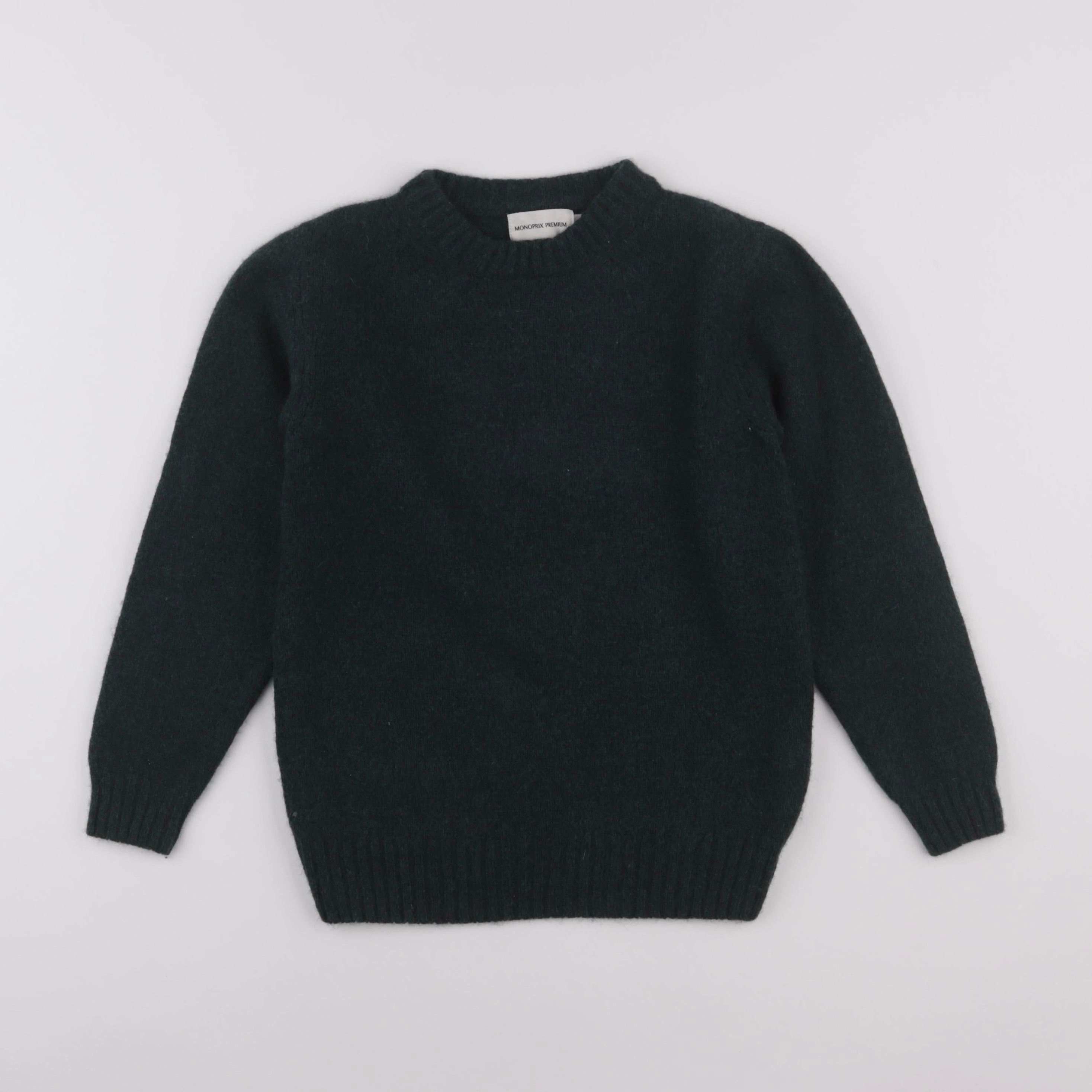 Monoprix - pull vert - 10 ans