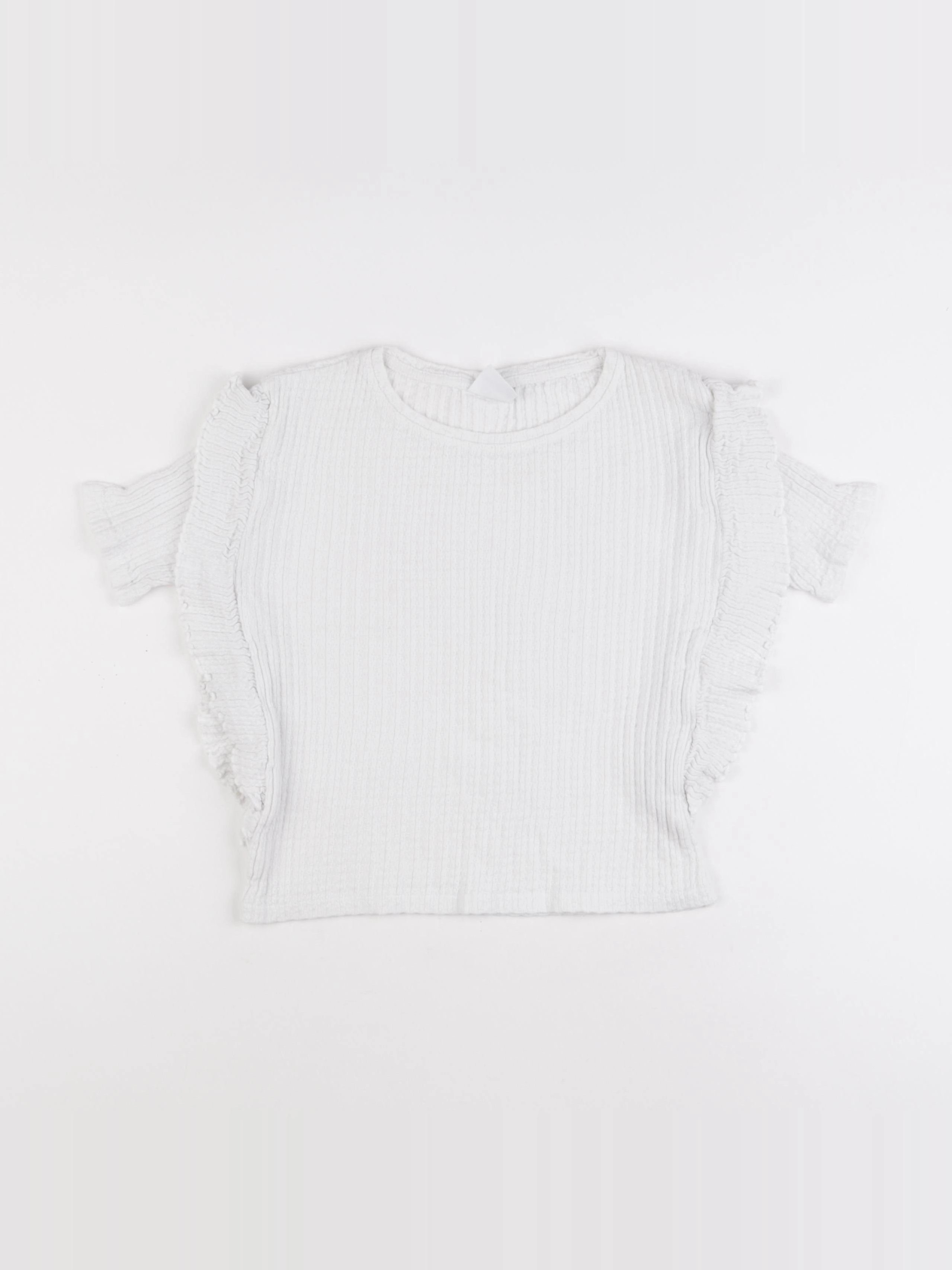 Zara - tee-shirt blanc - 11/12 ans