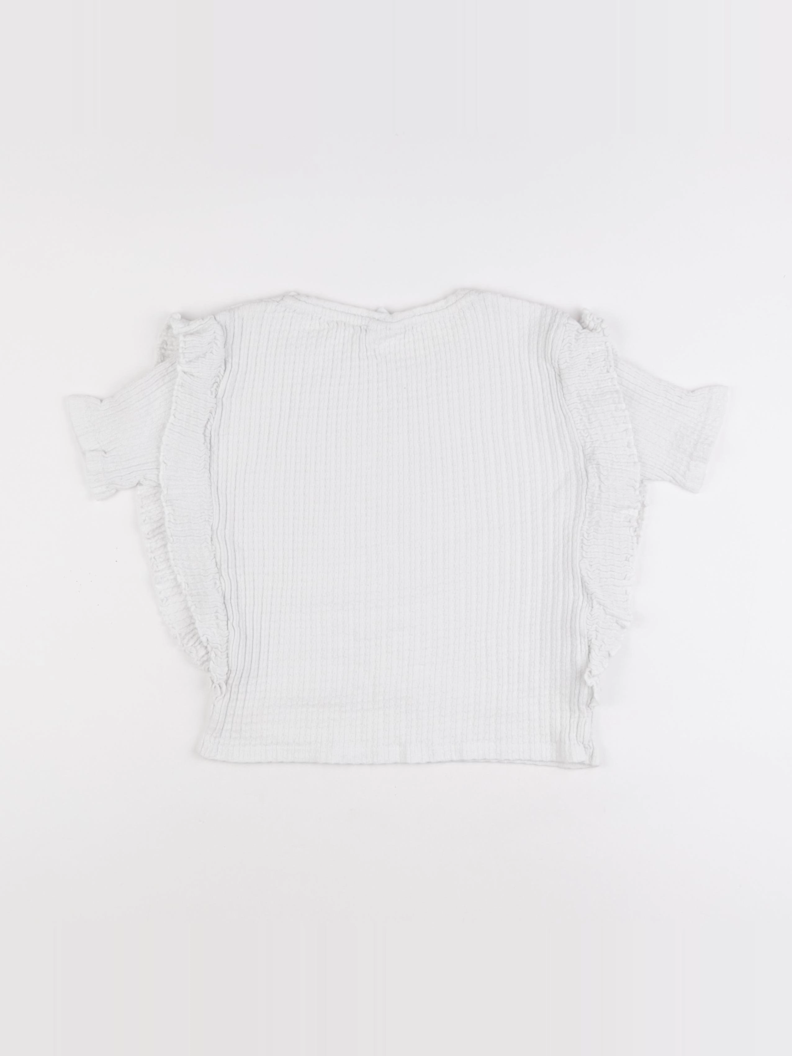 Zara - tee-shirt blanc - 11/12 ans