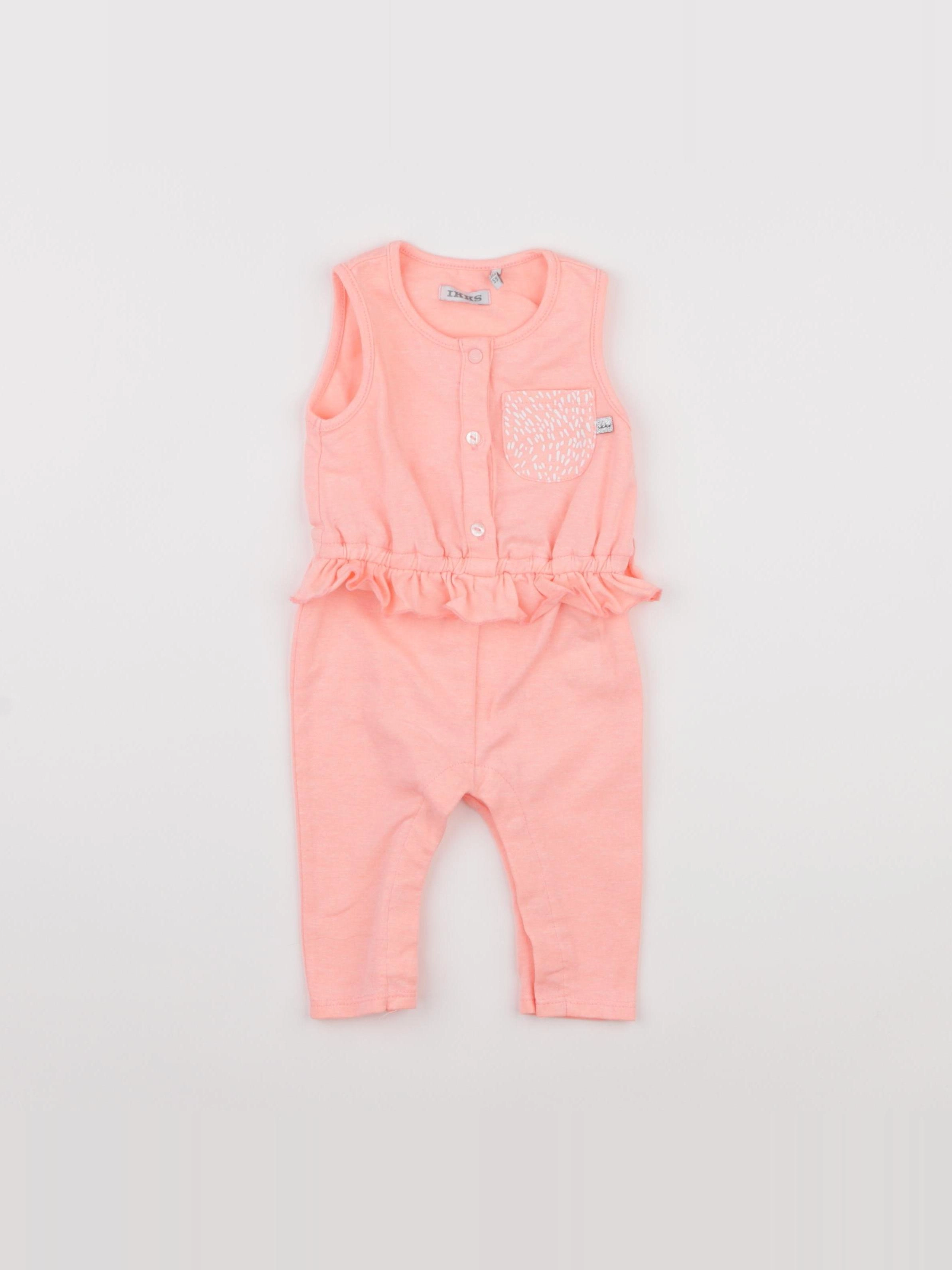 IKKS - combinaison rose - 3 mois